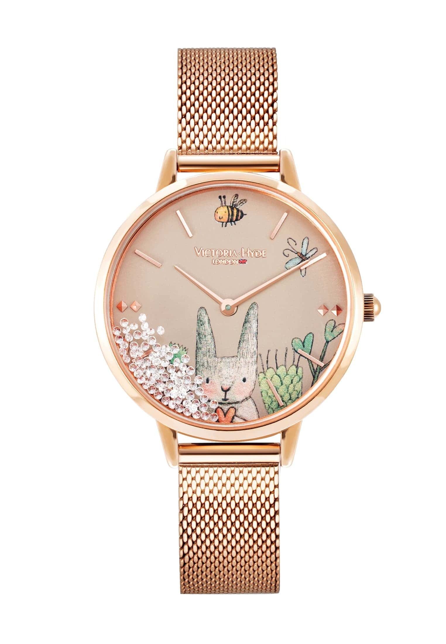 Victoria Hyde Quarzuhr Victoria Hyde Forest Fairy Tale-Animal Damen Basic, günstig online kaufen