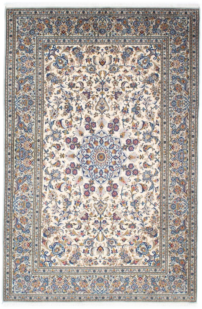 Orientteppich Keshan 159x241 Handgeknüpfter Orientteppich / Perserteppich, Nain Trading, rechteckig, Höhe: 12 mm