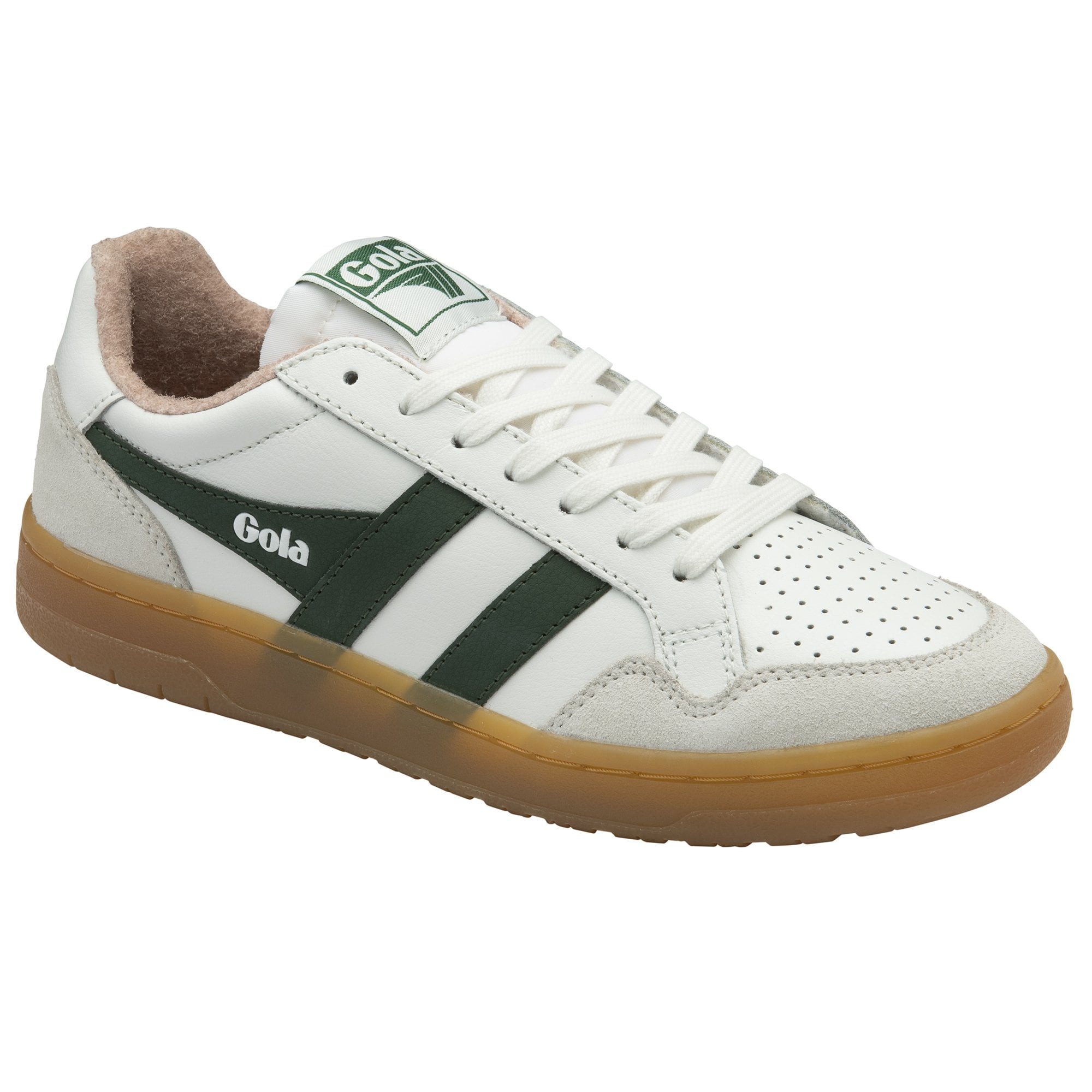 Gola Eagle '86 2025 weiss/immergrün/rose Damen Sneaker – Bild 3 von 5