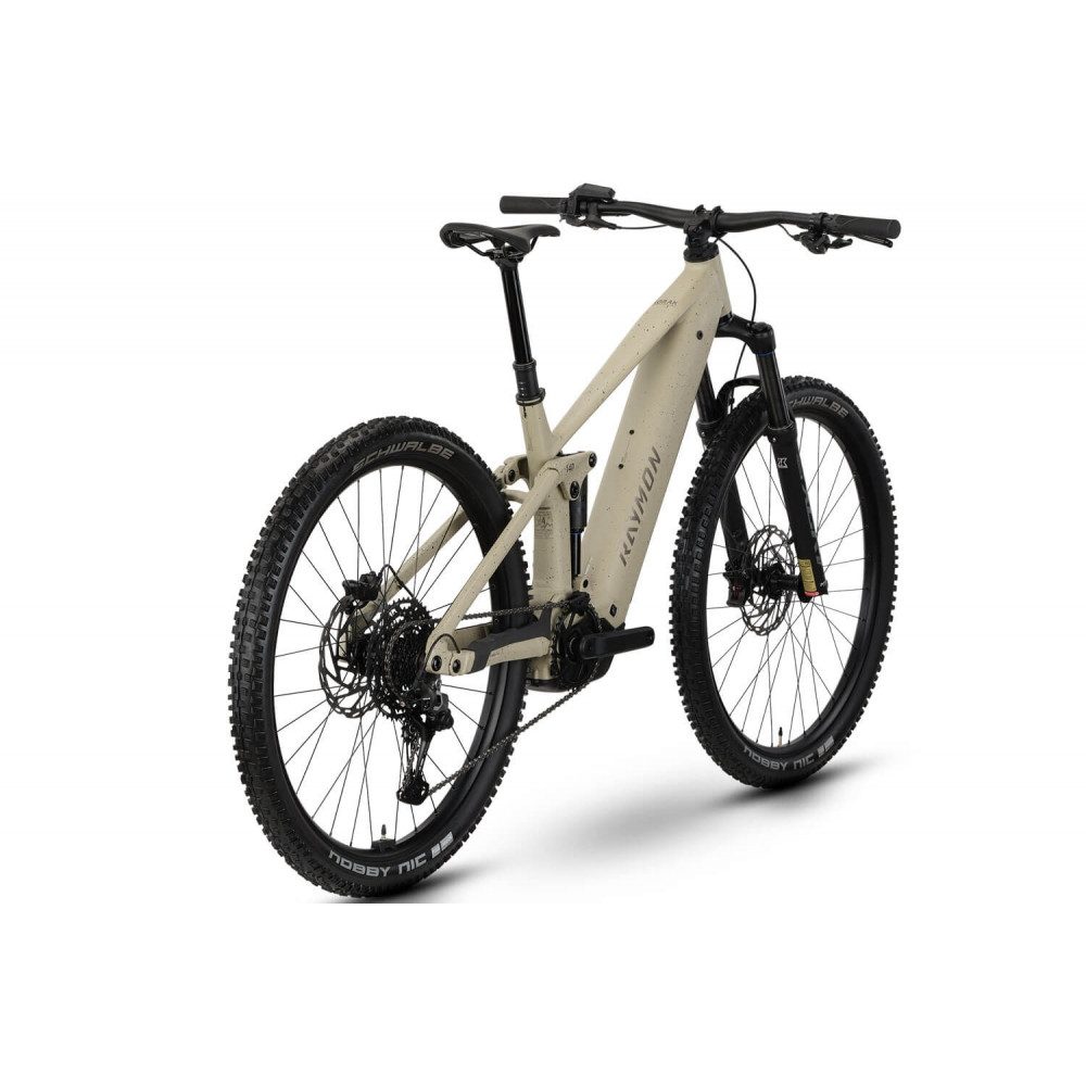 R Raymon E-Bike Korak Comp 2026 E-Mountainbike Fully greige/taupe