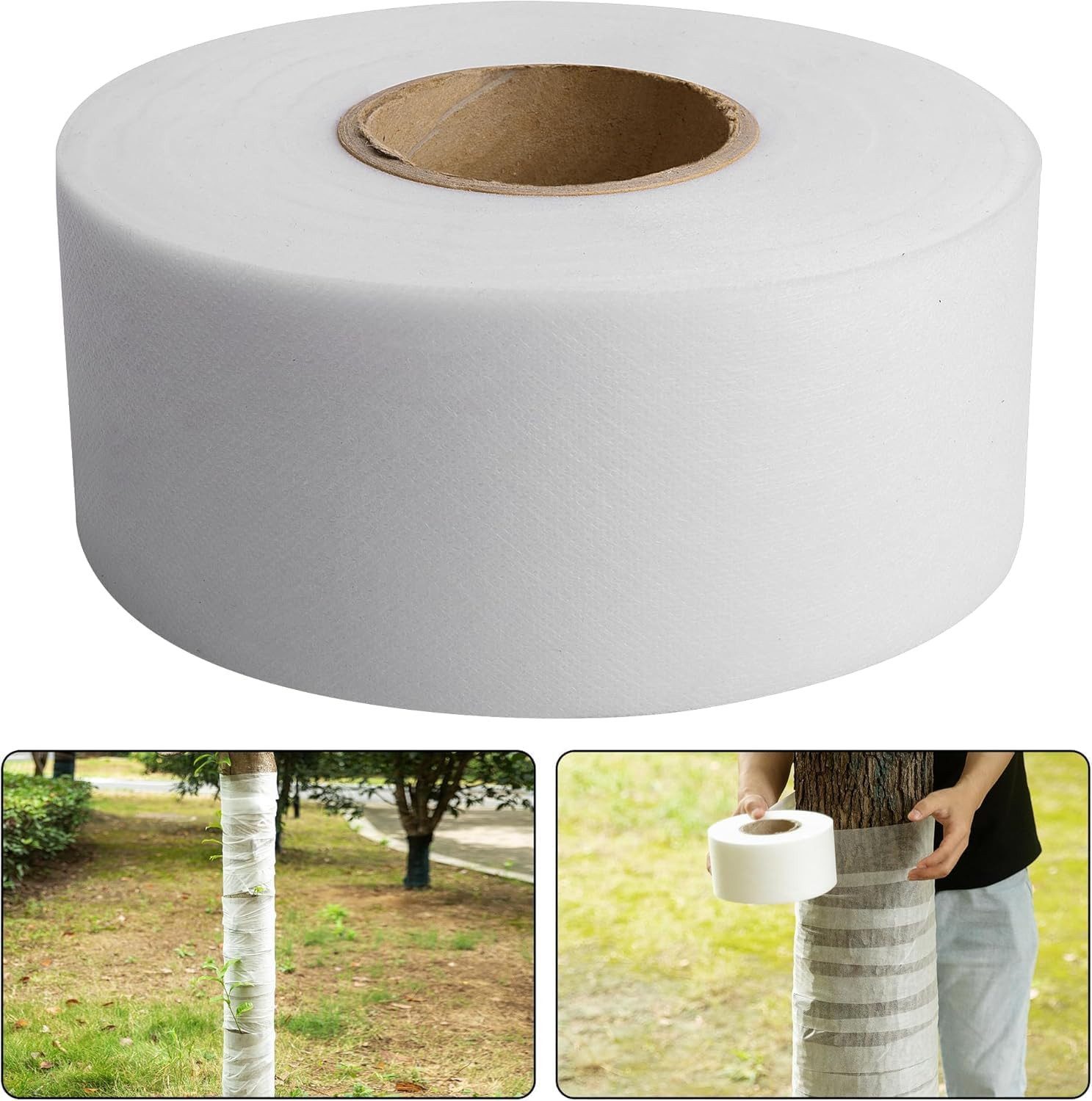 FELIXLEO Gartenpflege-Set Baum Winterschutz Wickelstreifen Baumschutz günstig online kaufen