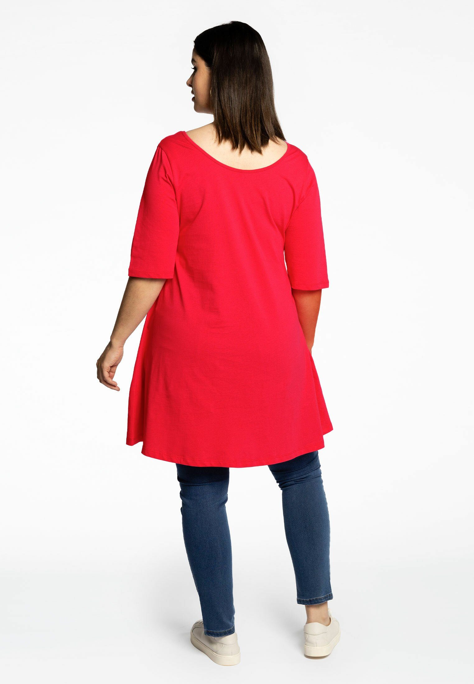 YOEK Shirttop Damen T-Shirt Große Größen