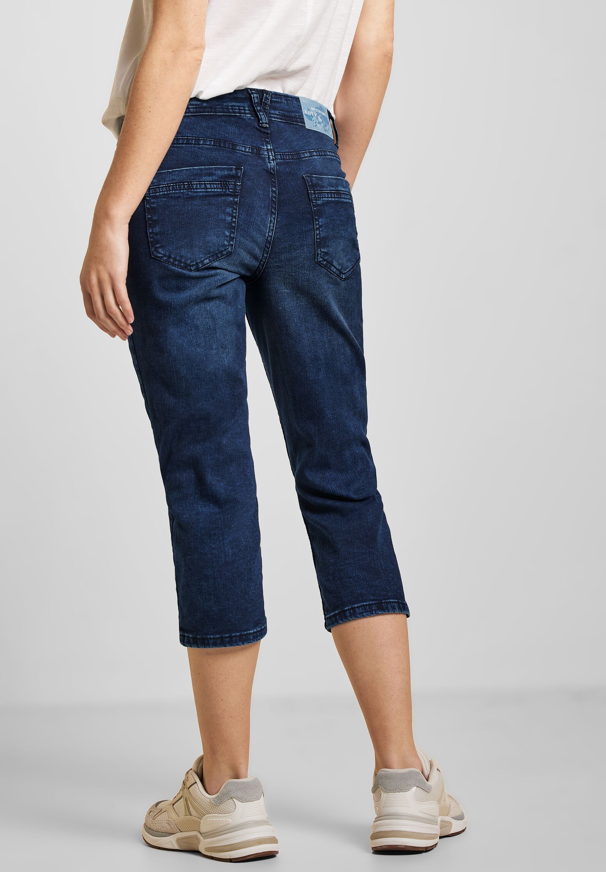 Cecil 3/4-Jeans Loose Fit Jeans in 3/4-Länge, Damen Loose Fit Jeans in ...