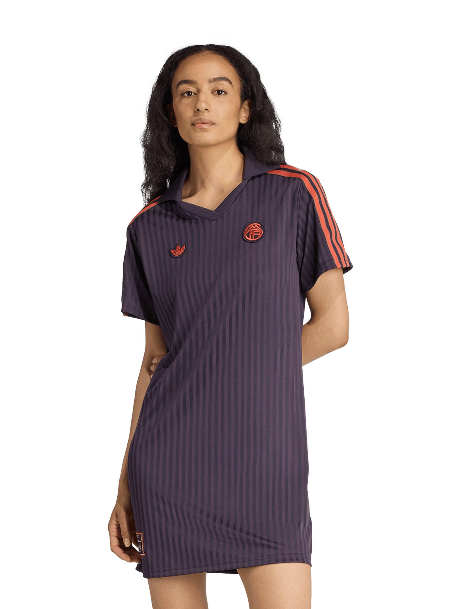 adidas Performance Shirtkleid FC Bayern München, Kleid ICON, Damen, Lila