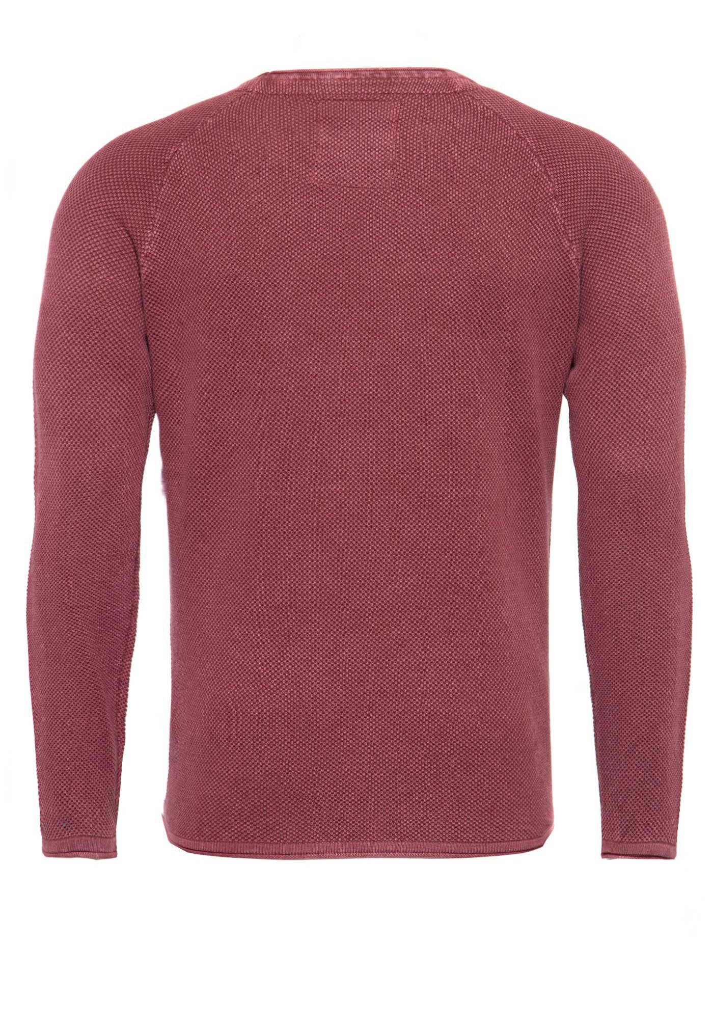 Key Largo Rundhalspullover MST THOMAS round neck (1-tlg)