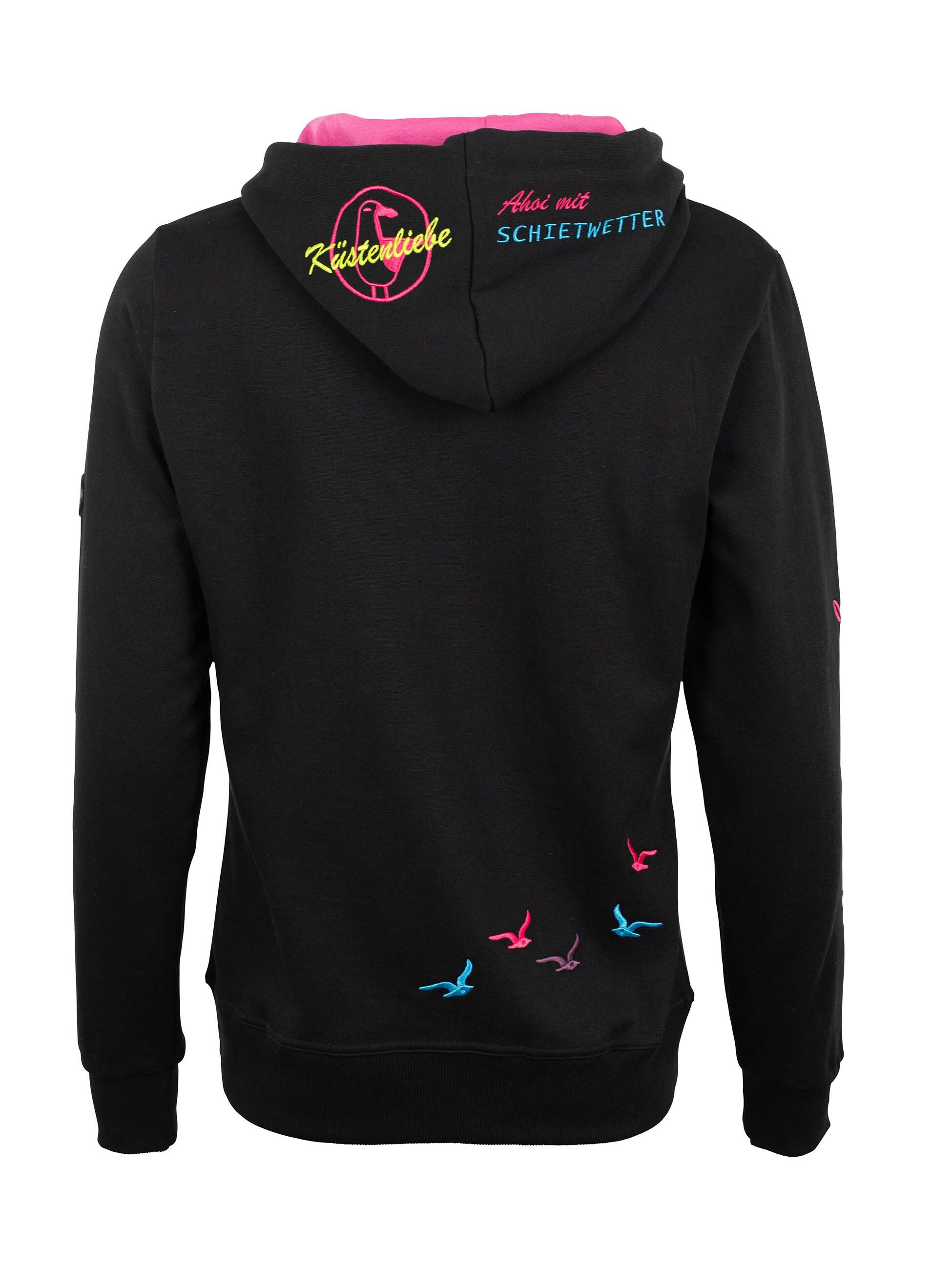 Schietwetter Kapuzenpullover Damen Hoodie Finja Flüstertüte günstig online kaufen