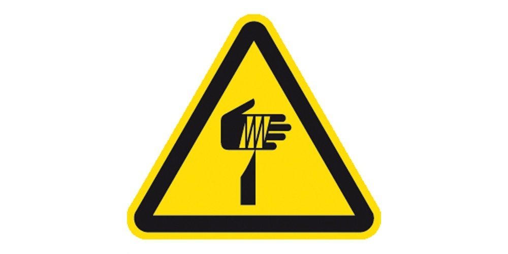 Thumbnail - König Werbeanlagen Hinweisschild Warnung vor spitzem Gegenstand, Symbolschild, ISO 7010