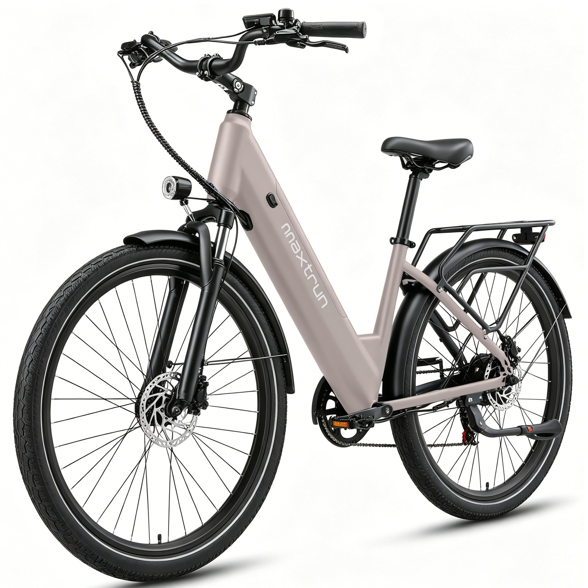 Vankel E-Bike Cityrad 28 Zoll E-Fahrrad Damen u. Herren 720WH Pedelec 48V 15AH 140km E-bikes, Kettenschaltung, Heckmotor, 720 Wh, Stadt-E-Fahrrad mit 28" Reifen, Drehmomentsensor verstellbarem Lenker