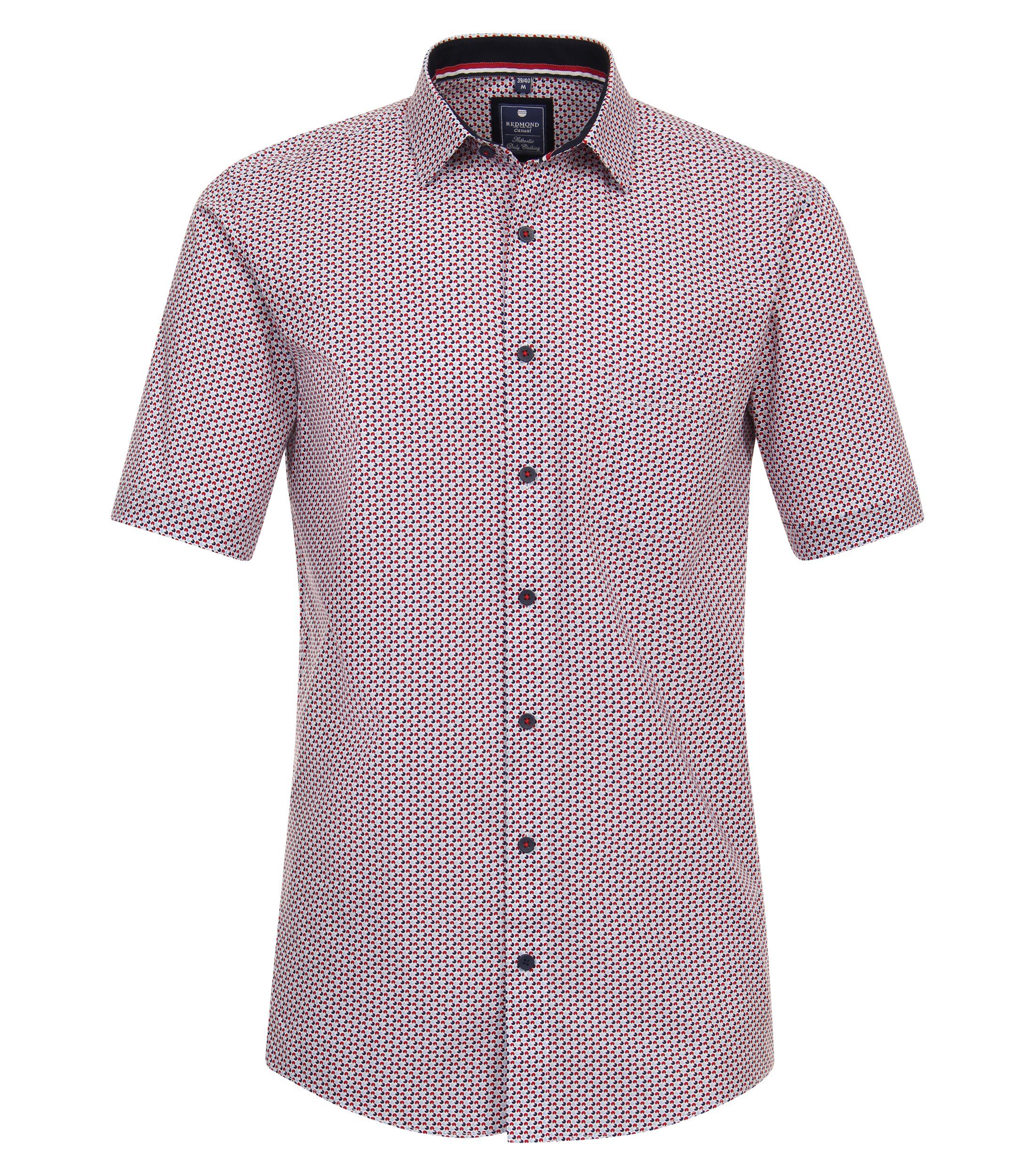 Kurzarmhemd Druck Comfort Fit