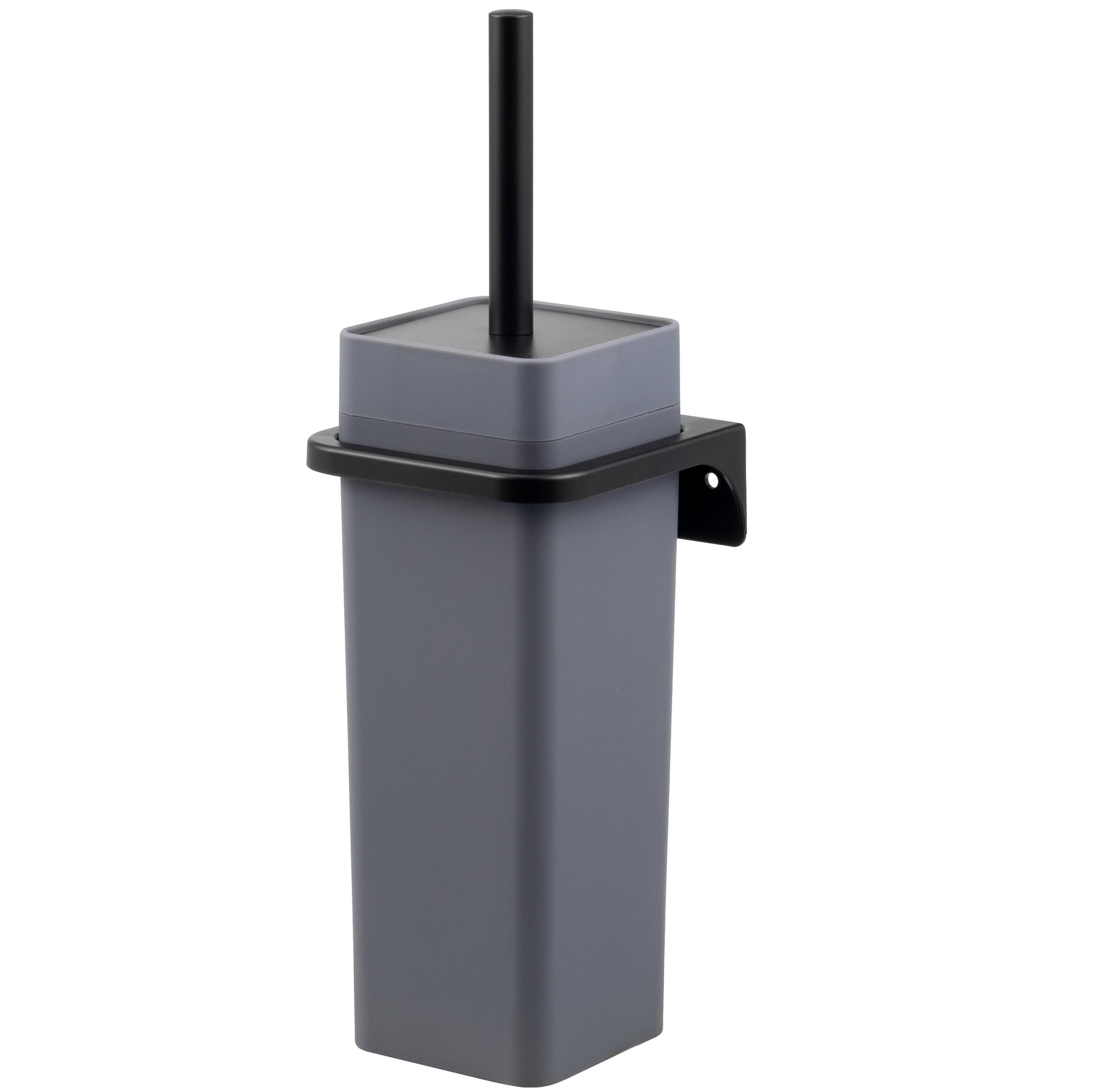 bremermann WC-Reinigungsbürste WC-Garnitur SAVONA Softtouch inkl. Wandhalterung, eckig, (1-tlg)