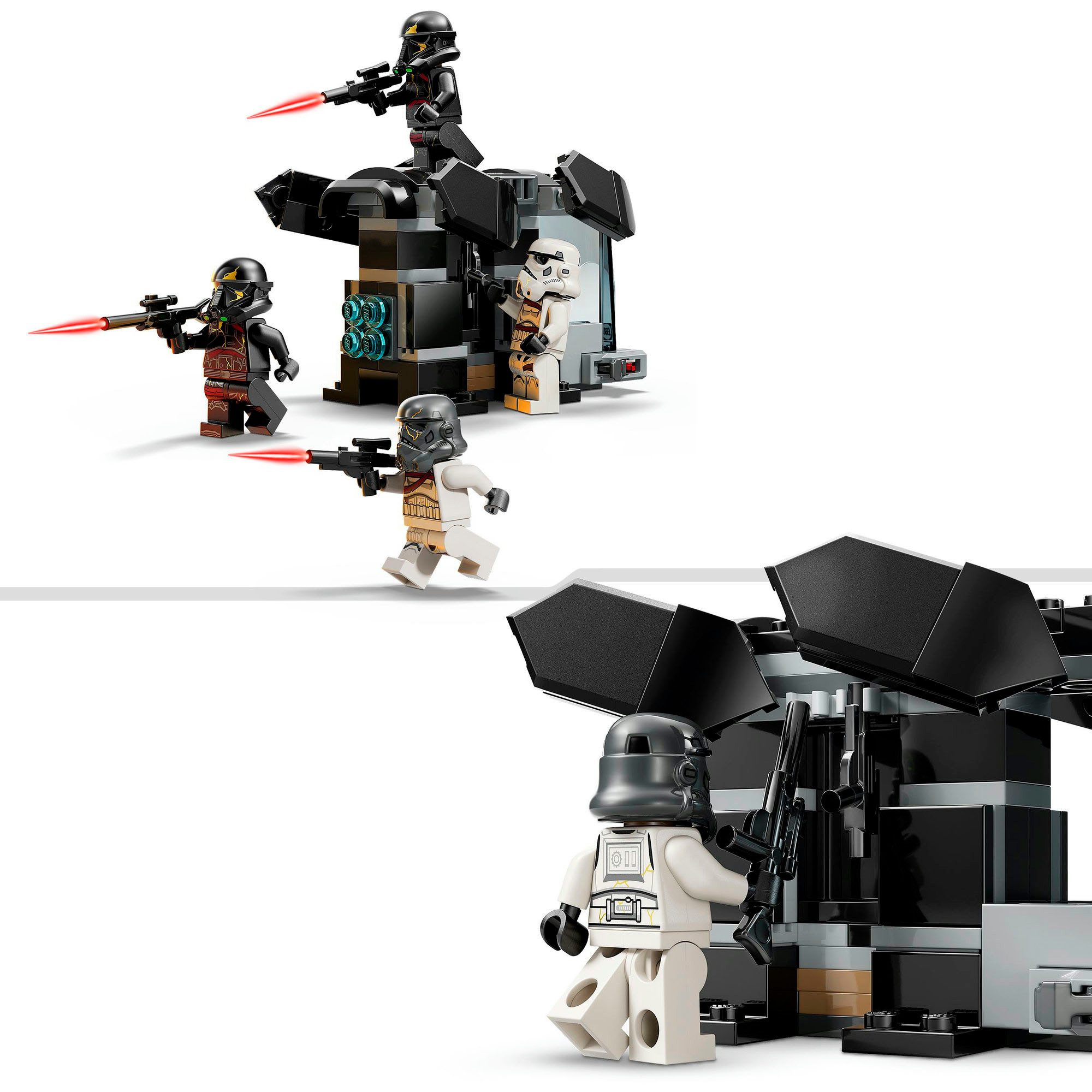 LEGO® Todestruppler & Nachttruppler Battle Pack (75412), LEGO Star Wars™ Konstruktionsspielsteine, (119 St), Made in Europe – Bild 4 von 5