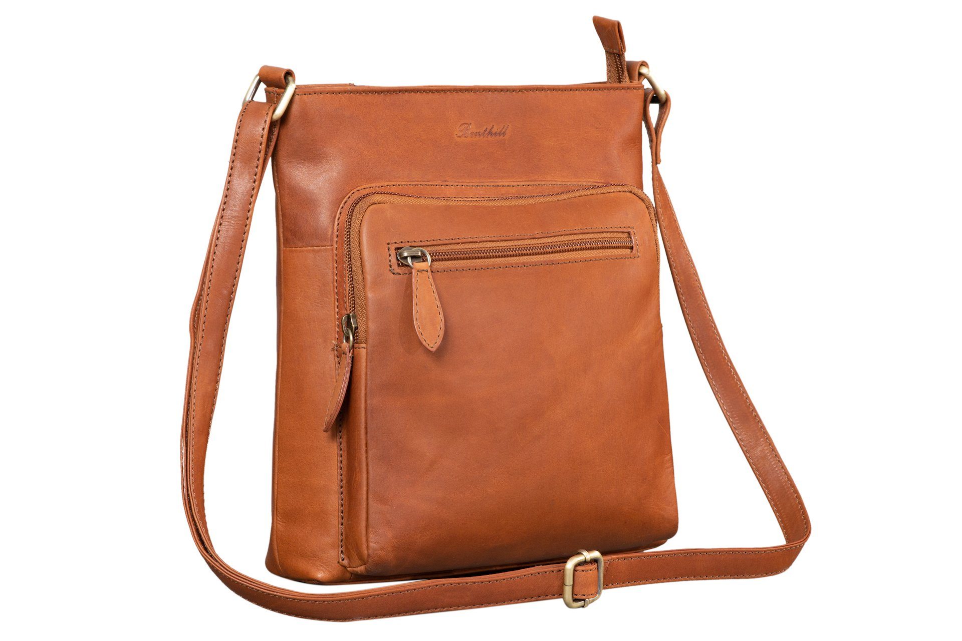 Umhängetasche Damen Echt Leder Shopper Handtasche Schultertasche Umhängetasche