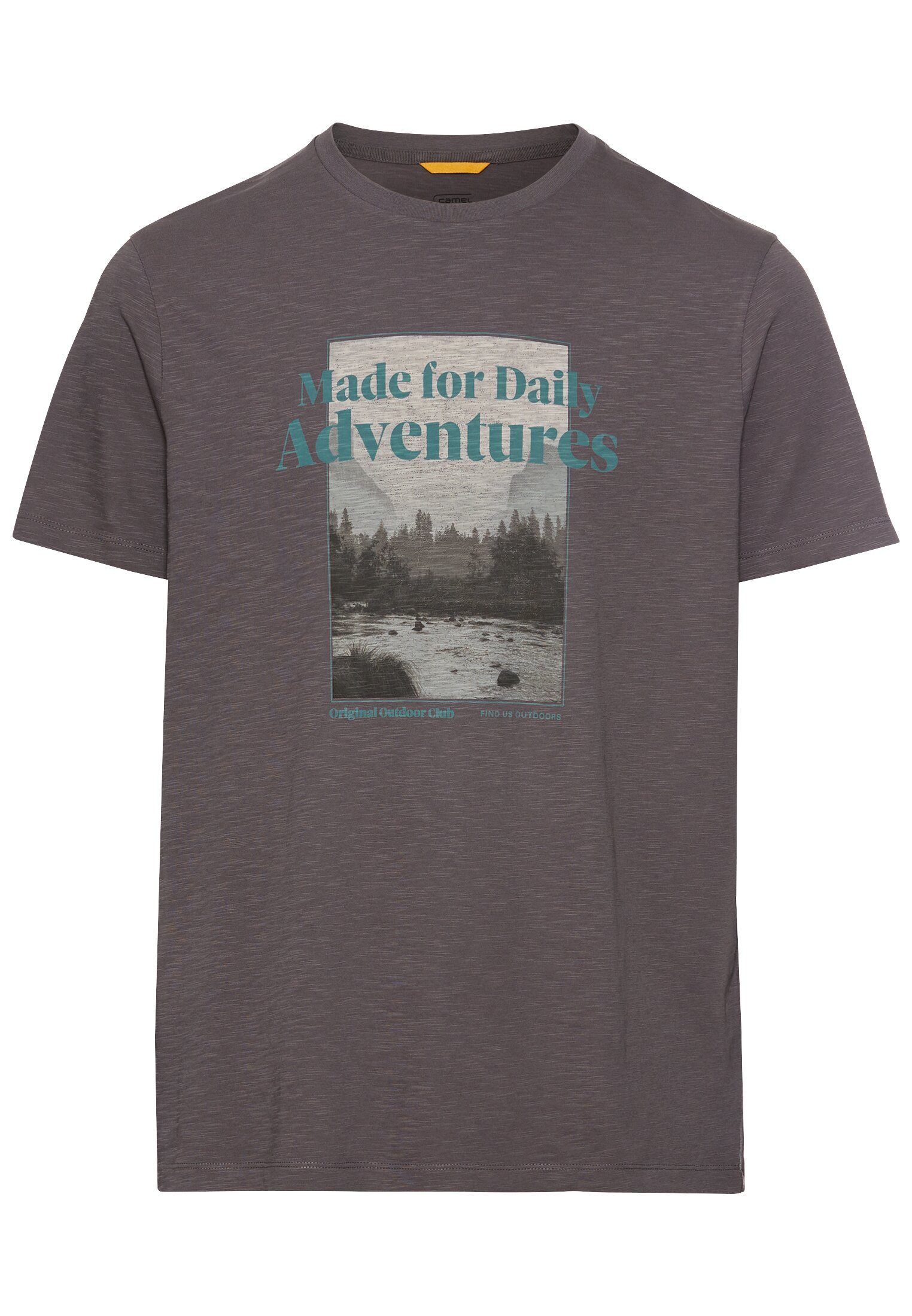 camel active T-Shirt mit Front-Print günstig online kaufen