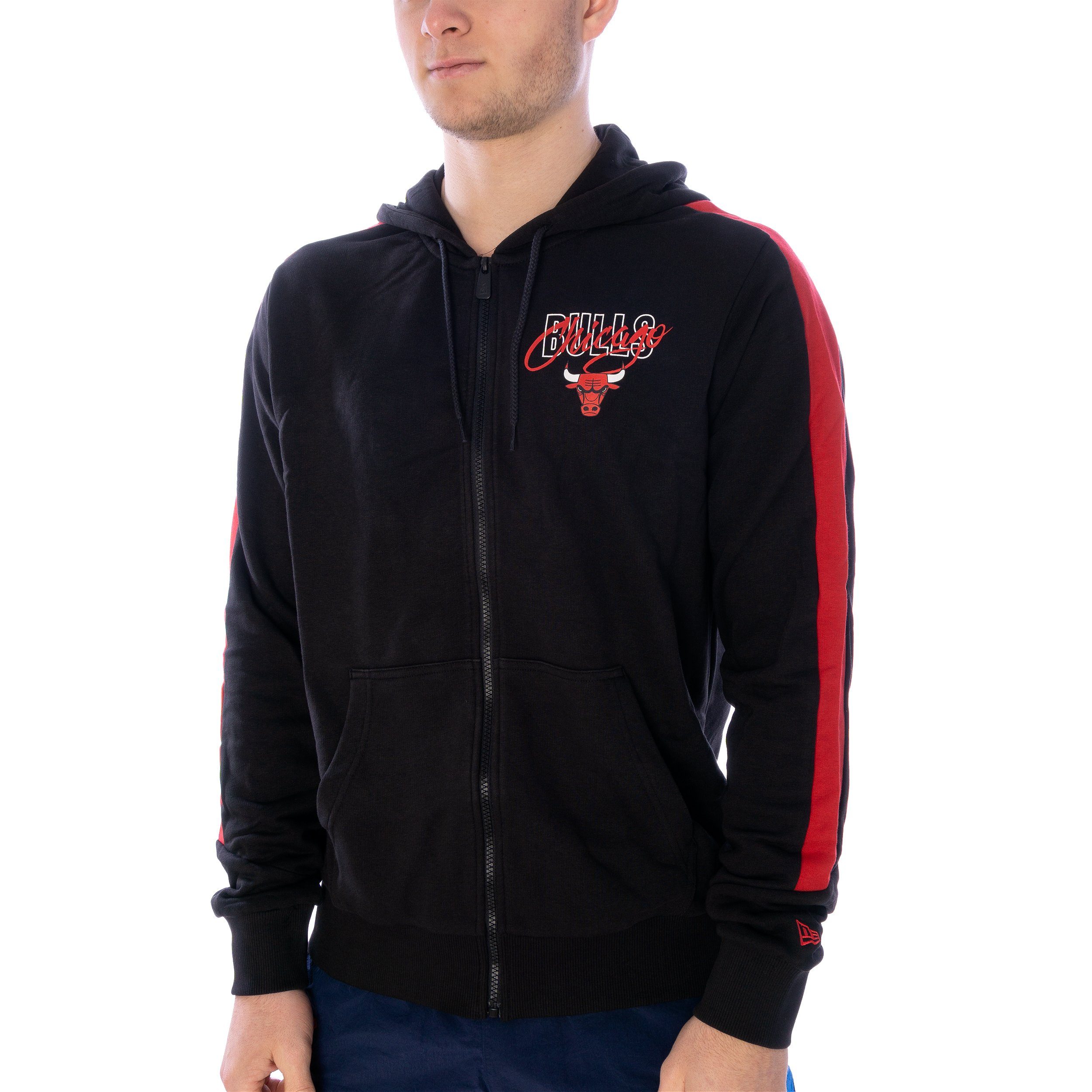 New Era Sweatjacke Ziphoodie New Era Chicago Bulls