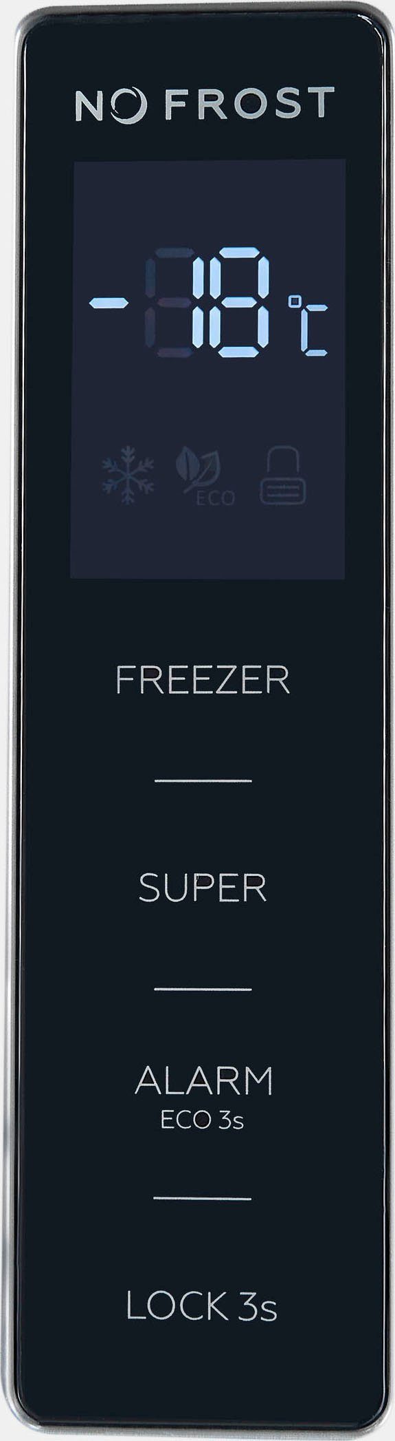 exquisit Gefrierschrank GS295-NF-H-040D, 185 cm hoch, 60 cm breit