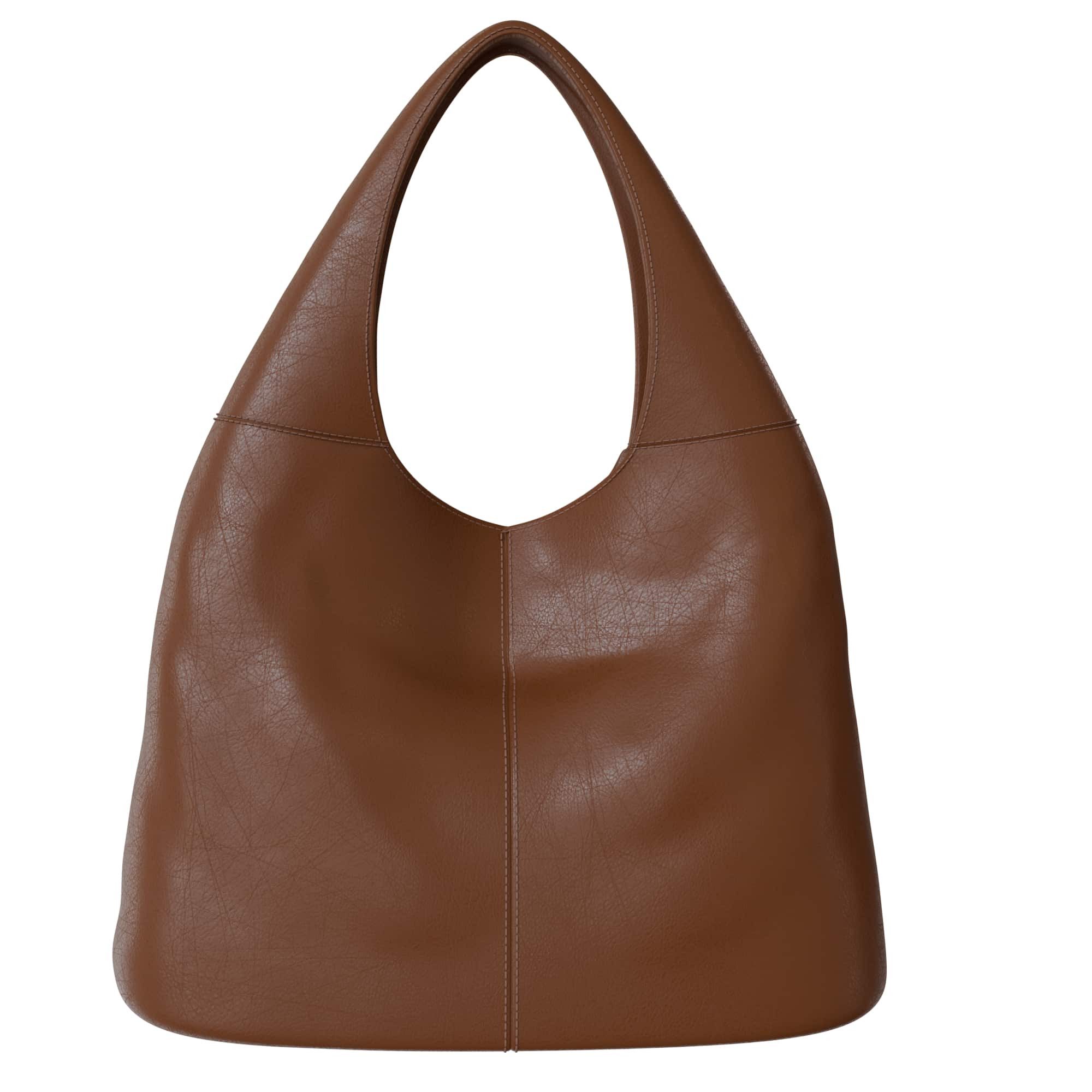 KMISSO Umhängetasche Damen Shopper Tasche Hobo Bag Beutel Stil groß aus veganem Leder 30659 (1-tlg), im eleganten Look