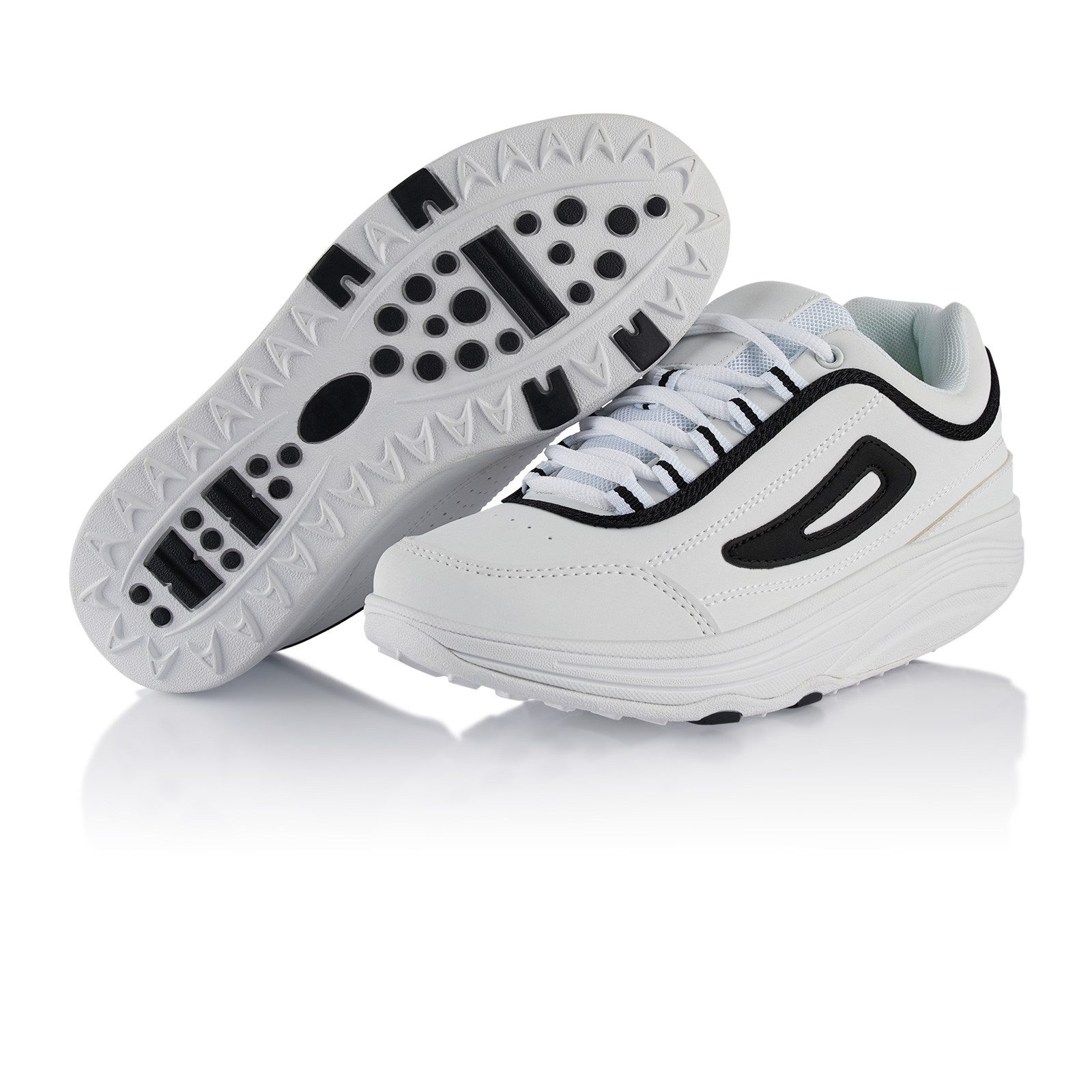 Fusskleidung Damen Herren Abrollsohle Sportschuhe Gesundheitsschuhe Sneaker – Bild 4 von 5