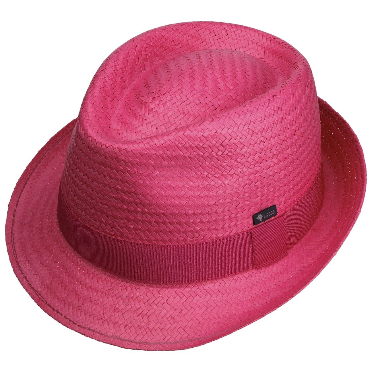 Lipodo Sonnenhut (1-St) Sommerhut mit Ripsband, Made in Italy