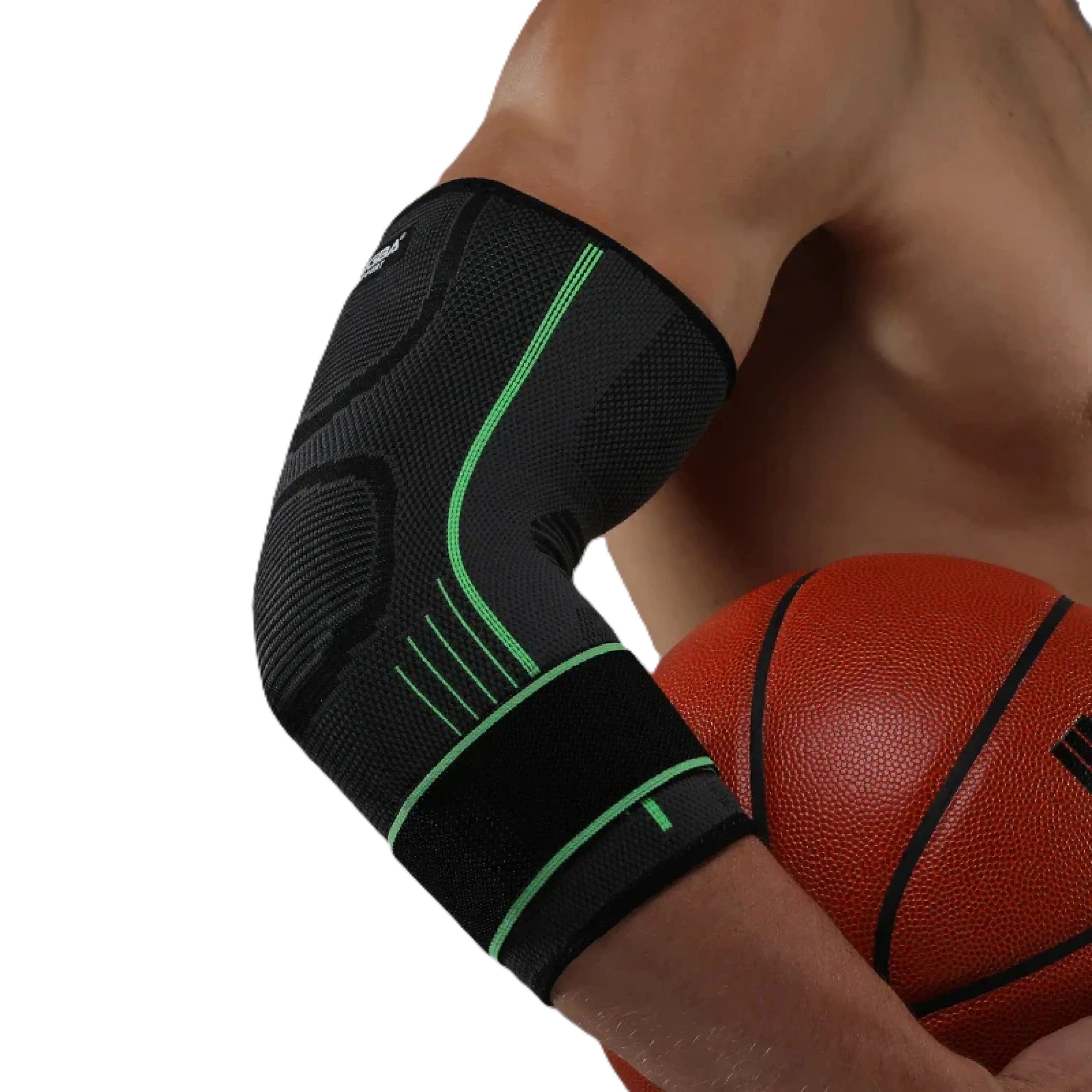 Sport-Knight® Ellenbogenbandage Ellenbogenbandage Sport & Alltag – mit/ohne Zusatz-Kompression