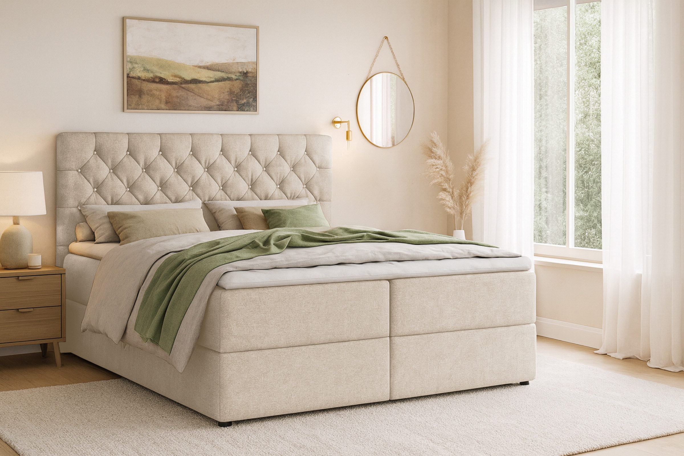 Deine Möbel 24 Boxspringbett BEST Boxbett günstig online kaufen