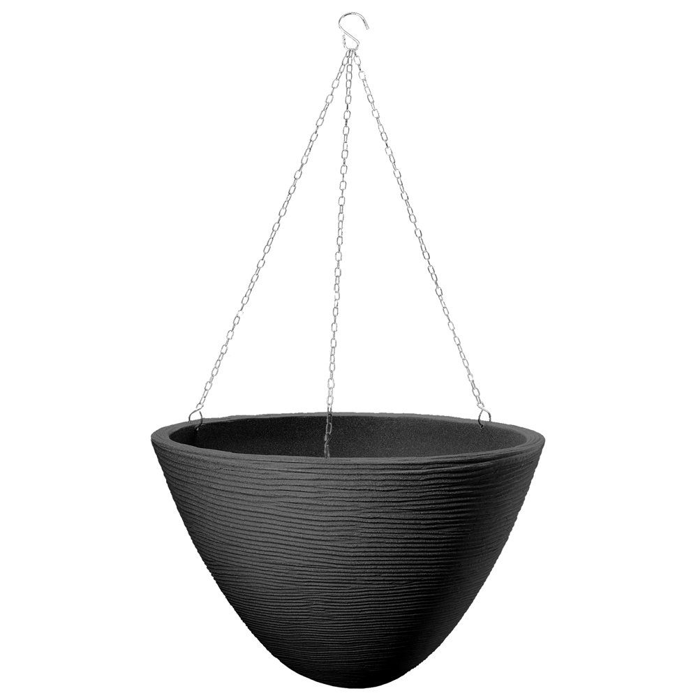 Dehner Blumentopf Hängeampel San Diego Kunststoff Ø 33 cm Höhe 25 cm günstig online kaufen