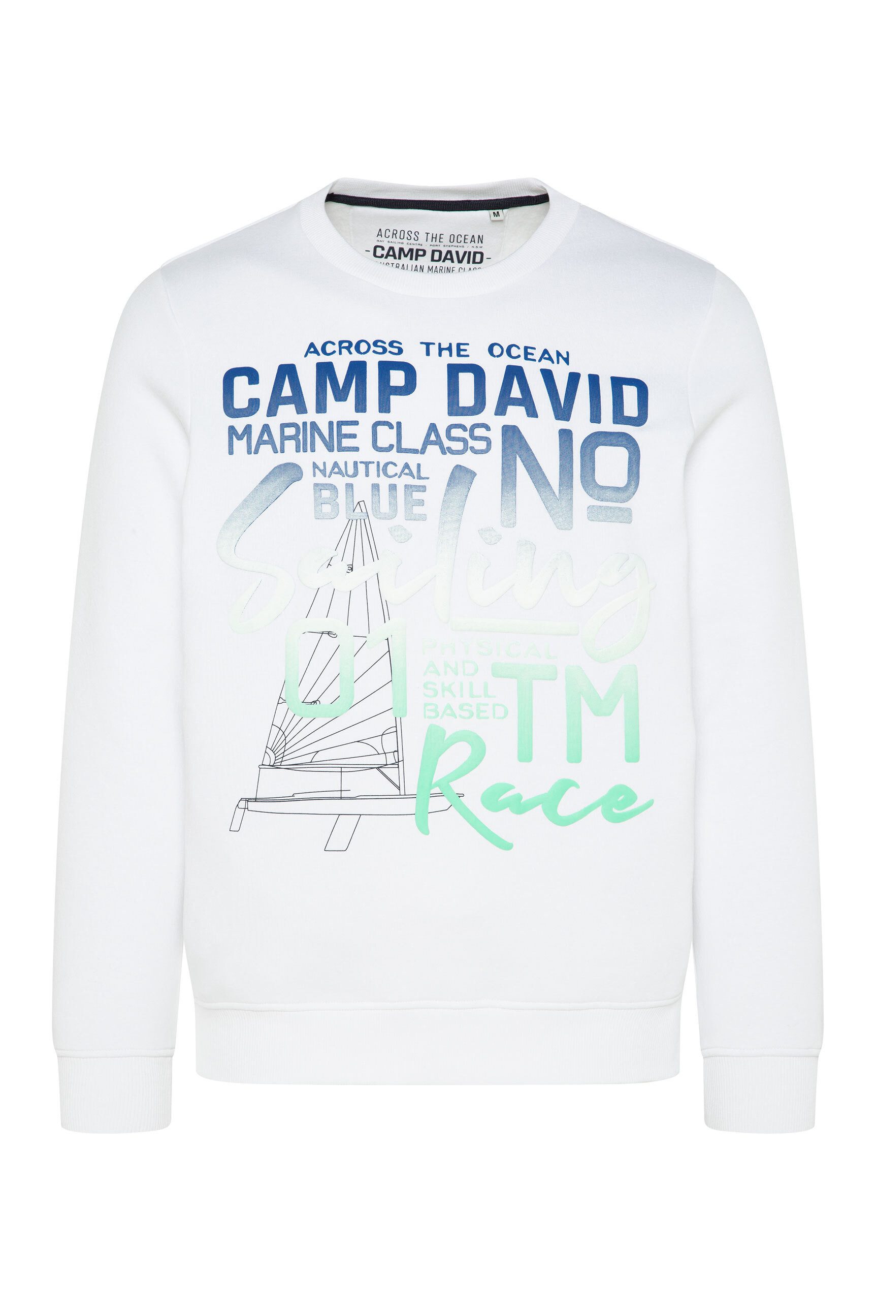 CAMP DAVID Sweater mit weicher Innenseite günstig online kaufen