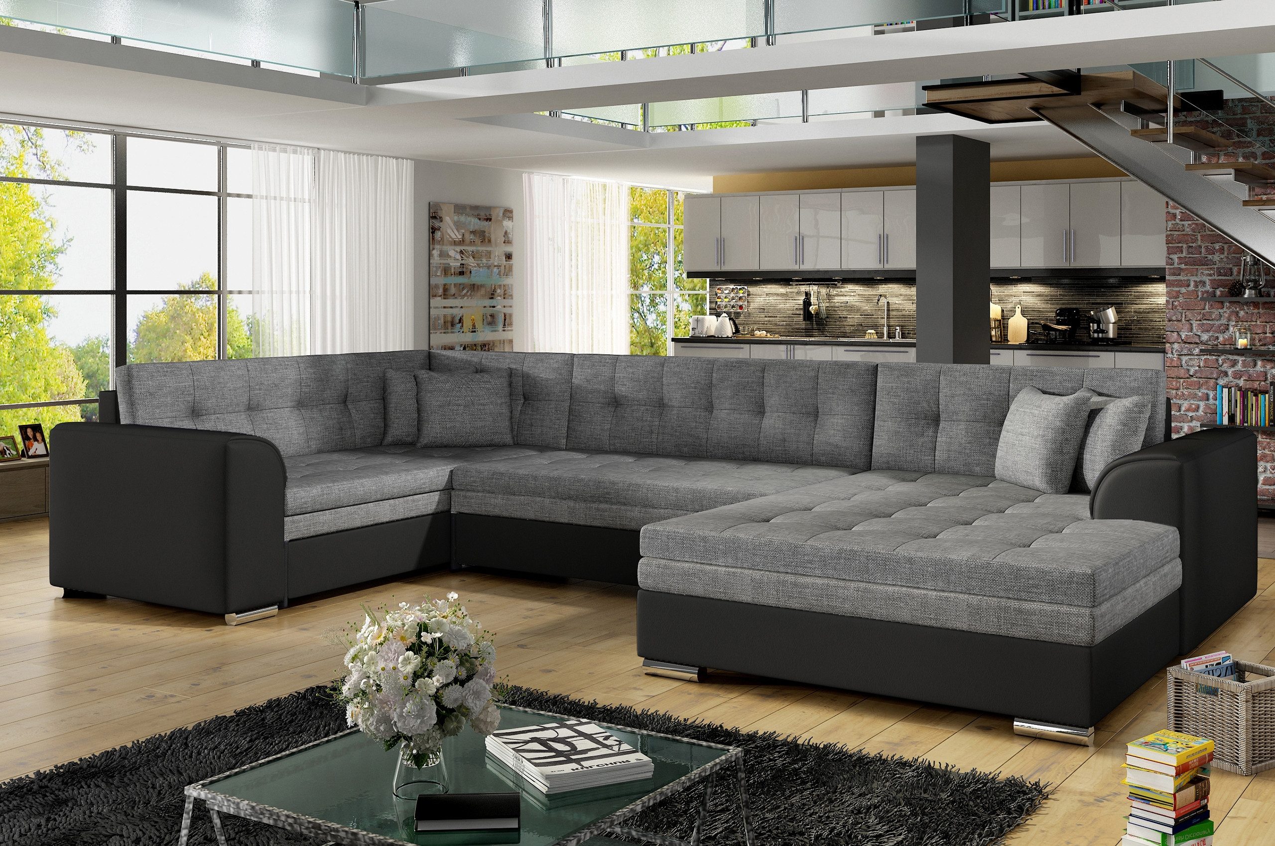 Grau | Korpus: Schwarz