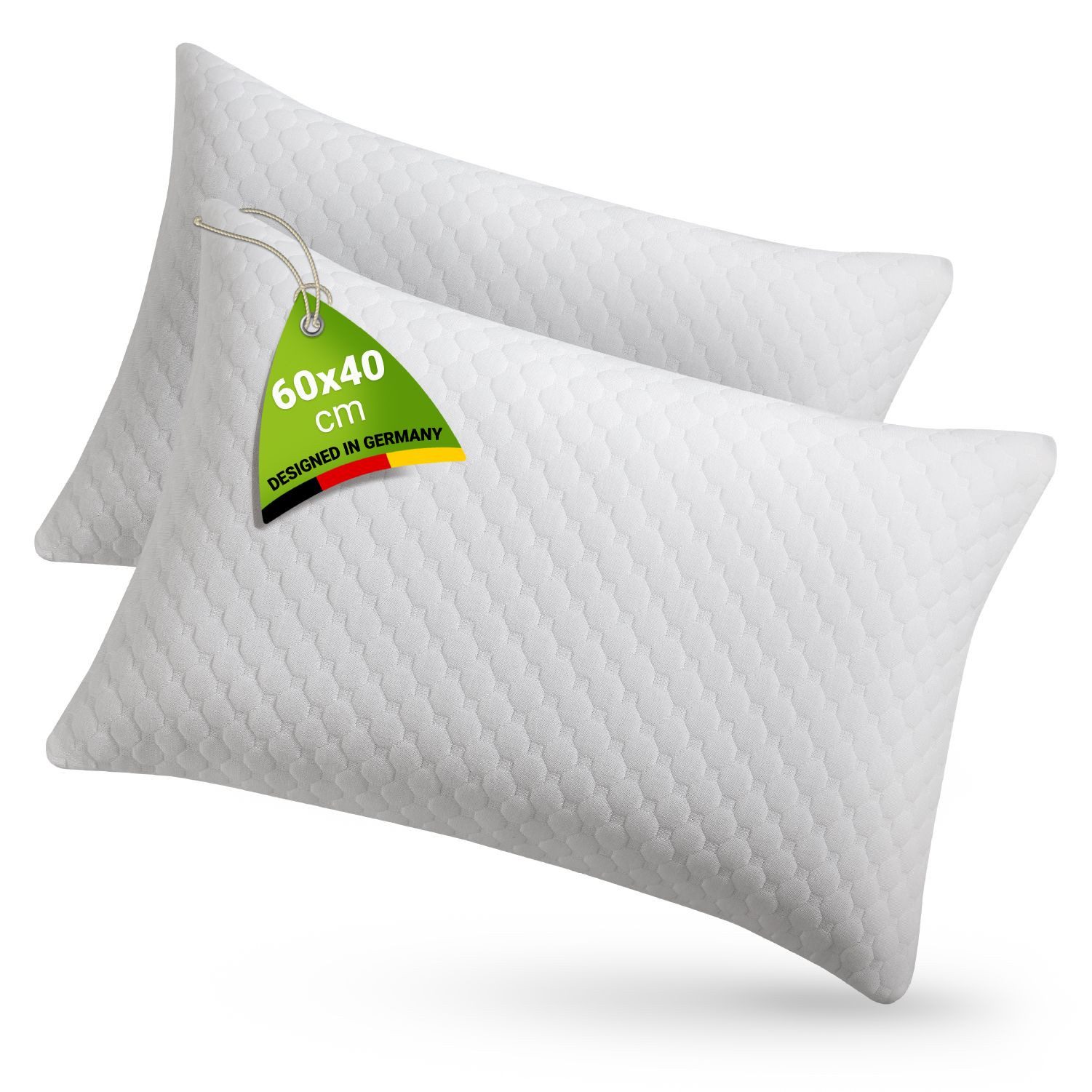 Juskys Kopfkissen, Füllung: 700 g + 100 g zerkleinerter Memory Schaum, 40x6 günstig online kaufen