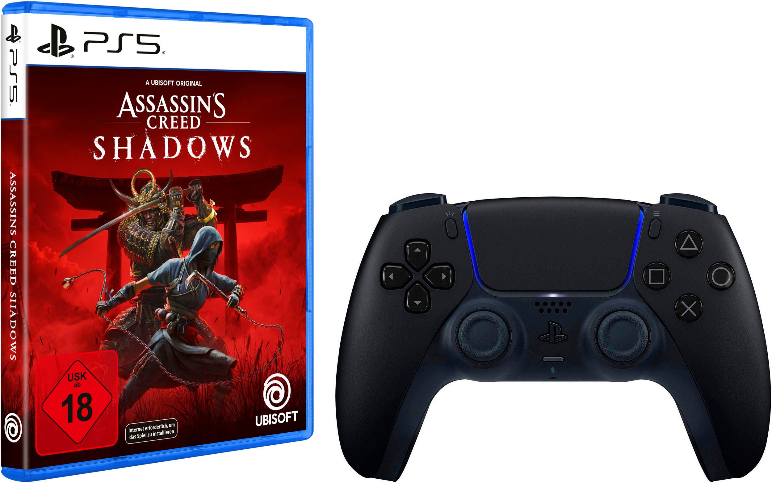 Assassin's Creed Shadows + PS5 Controller PlayStation 5-Controller