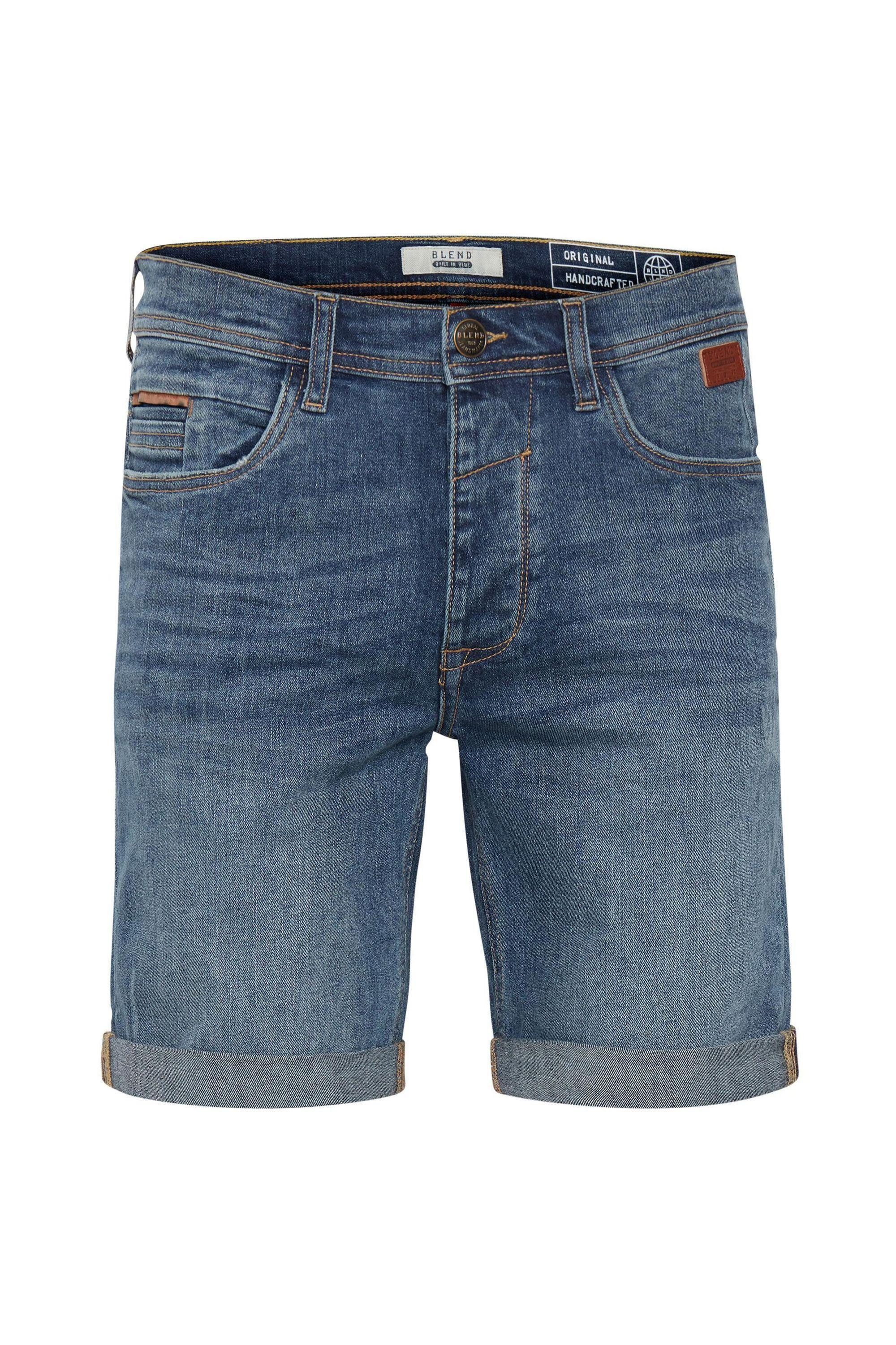 Blend Jeansshorts BHMartels Stilvolle 5-Pocket-Jeansshorts mit Used Look Effekt – Bild 2 von 5