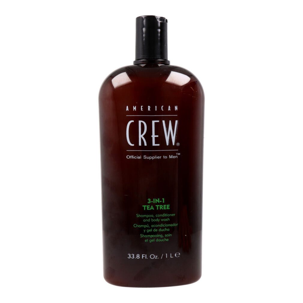 American Crew Haarshampoo 3-In-1 Tea Tree Shampoo/Conditioner/Body Wash