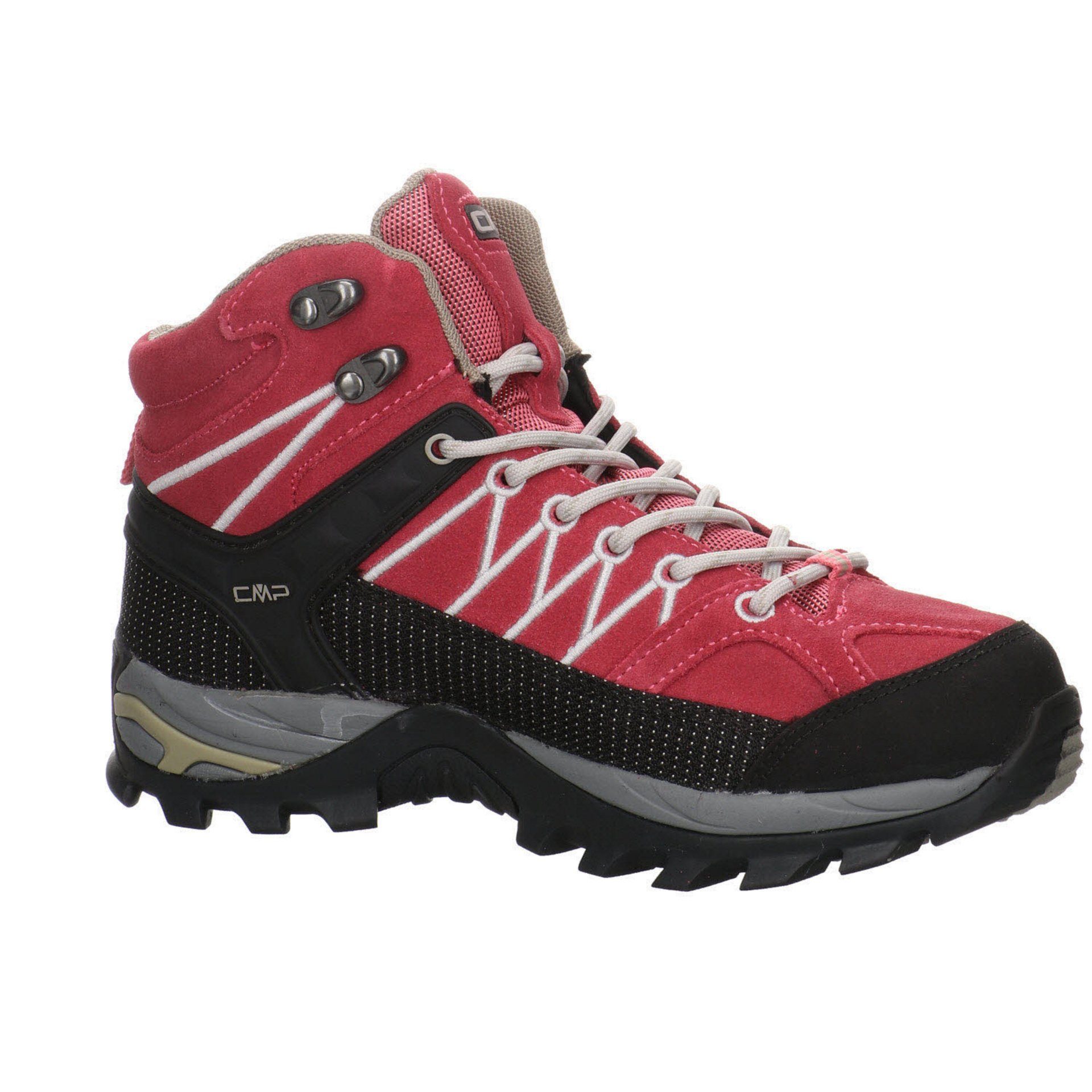Outdoor Outdoorschuh Damen Leder-/Textilkombination CMP Mid Rigel Schuhe ROSE-SAND Outdoorschuh