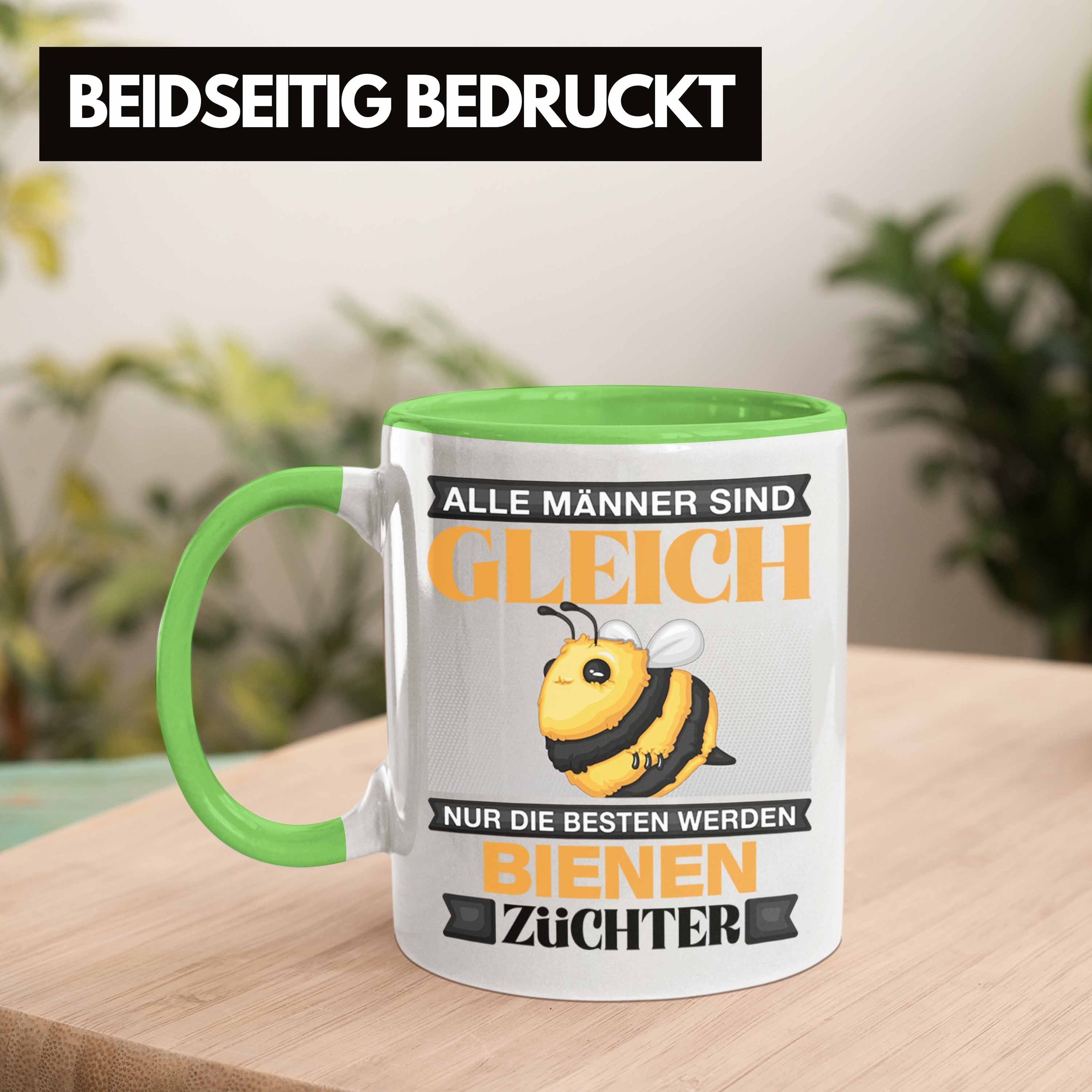 Spruch Männer Lustiger Trendation Imker Bienen Geschenk Züchter Alle Grün Sind Tasse Tasse
