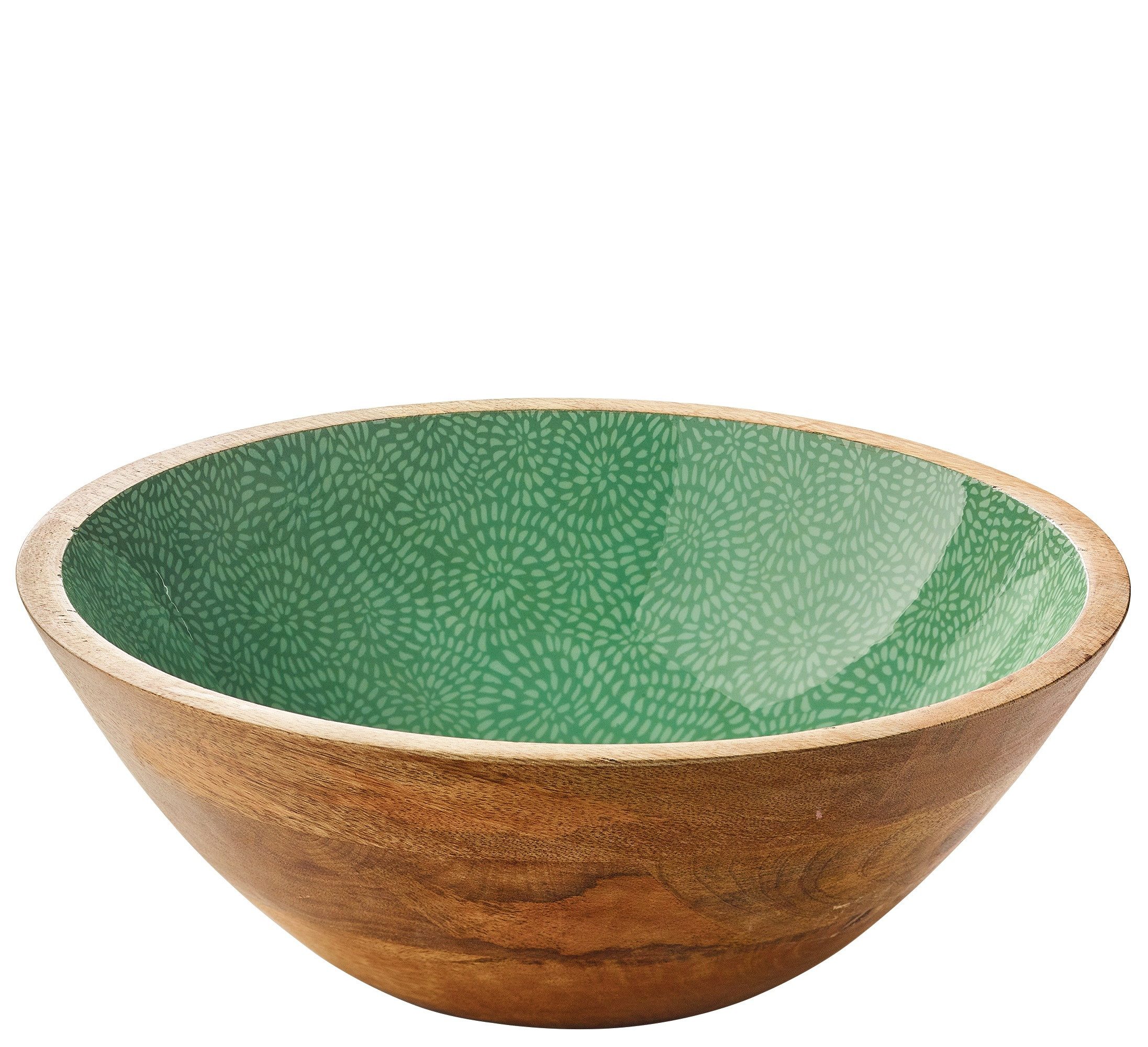 ZASSENHAUS Schüssel Schüssel Schale Obstschale Mangoholz Ø30 x 11,5cm ZASSENHAUS BRUSH, Material: Mangoholz