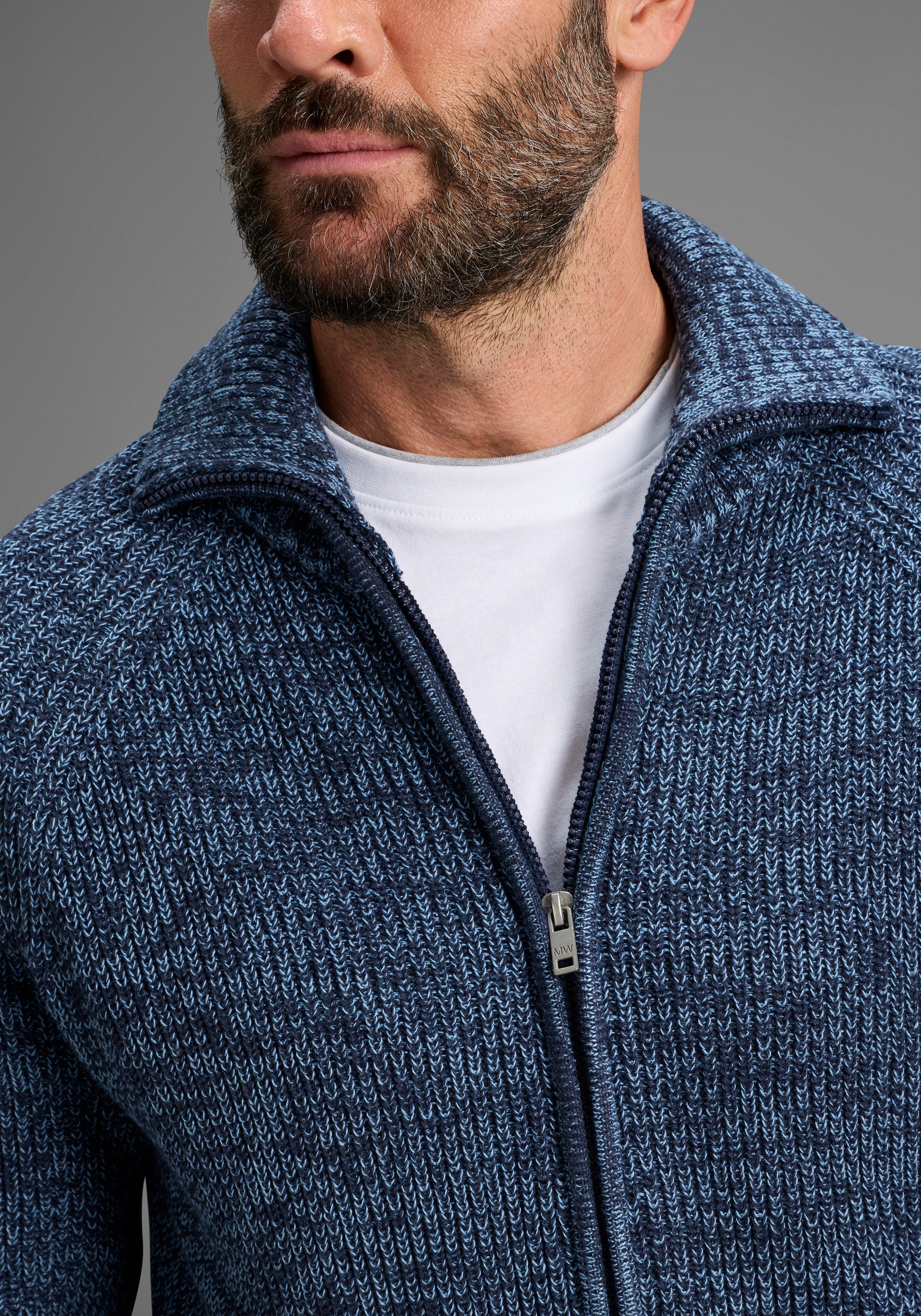 Man's World Strickjacke Neue Kollektion! Mit günstig online kaufen