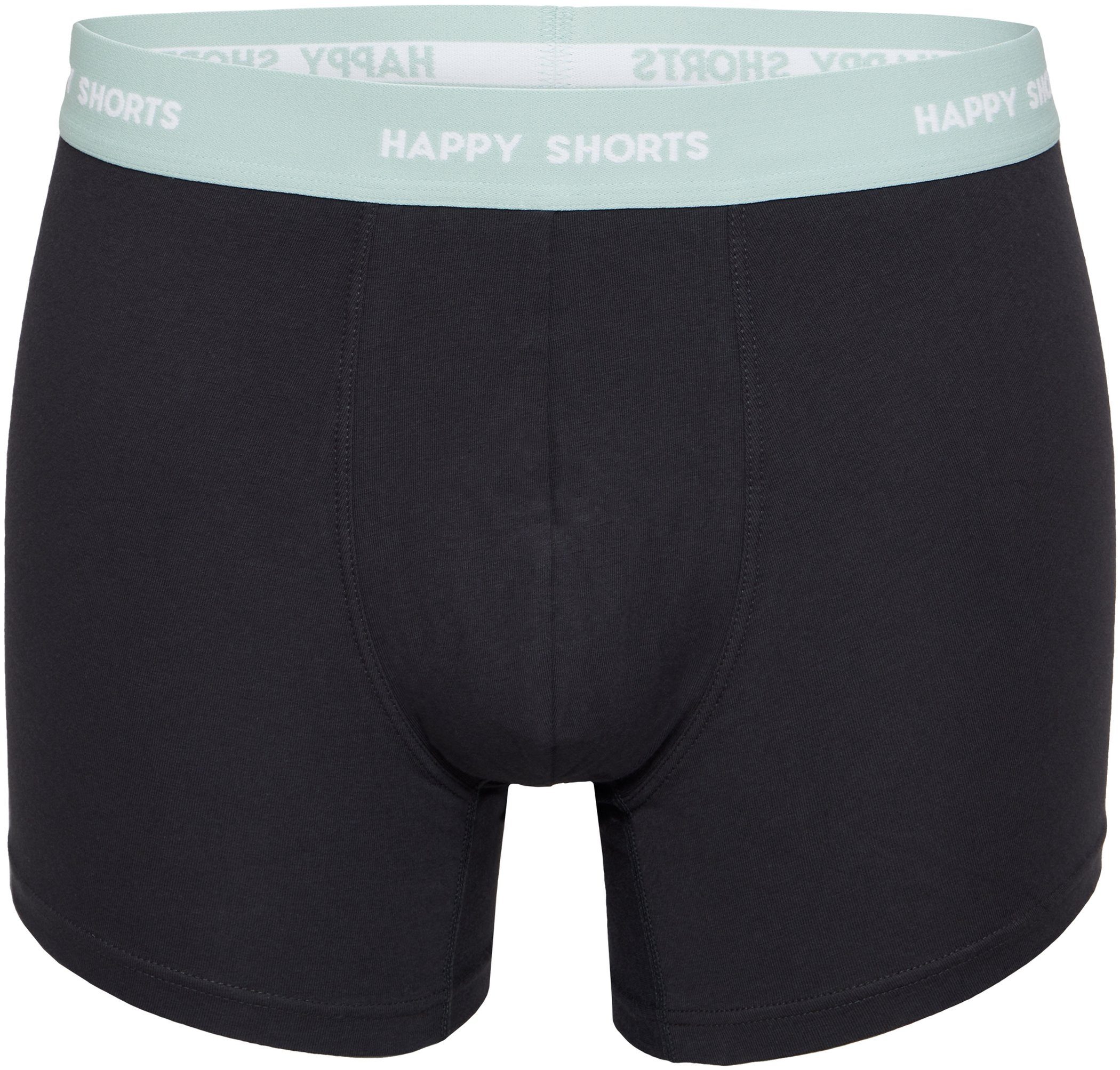 HAPPY SHORTS Jersey Shorts Trunk Happy Boxershorts (1-St) Pants Sparpack Pant Herren Trunk 4er