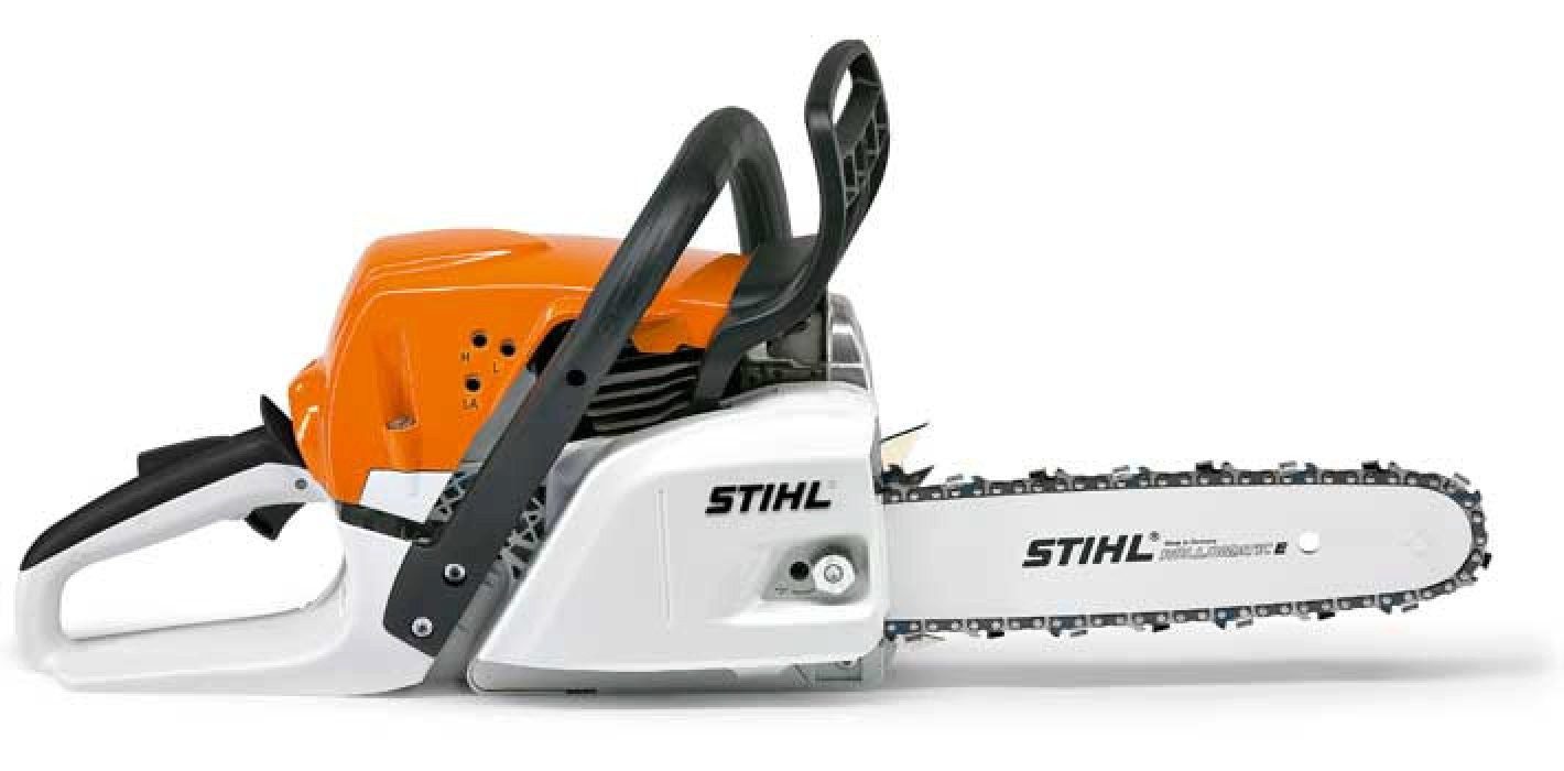 STIHL Benzin-Kettensäge STIHL MS 251 Kettensäge 35 cm, 35 cm Schwertlänge, Hohe Schnittleistung