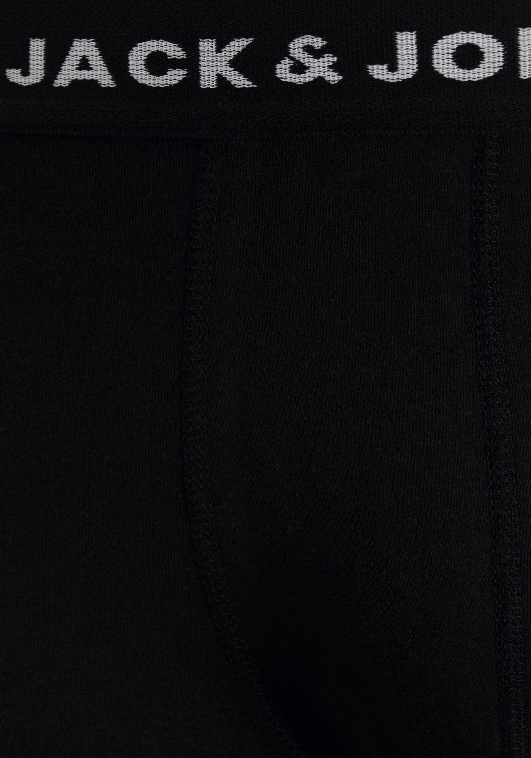 Jack & Jones PlusSize Boxershorts JACHUEY mit leichtem Komfort im 5er-Pack (Packung, 5-St., 5er-Pack) unifarben, casual, regular fit, Baumwollmischung