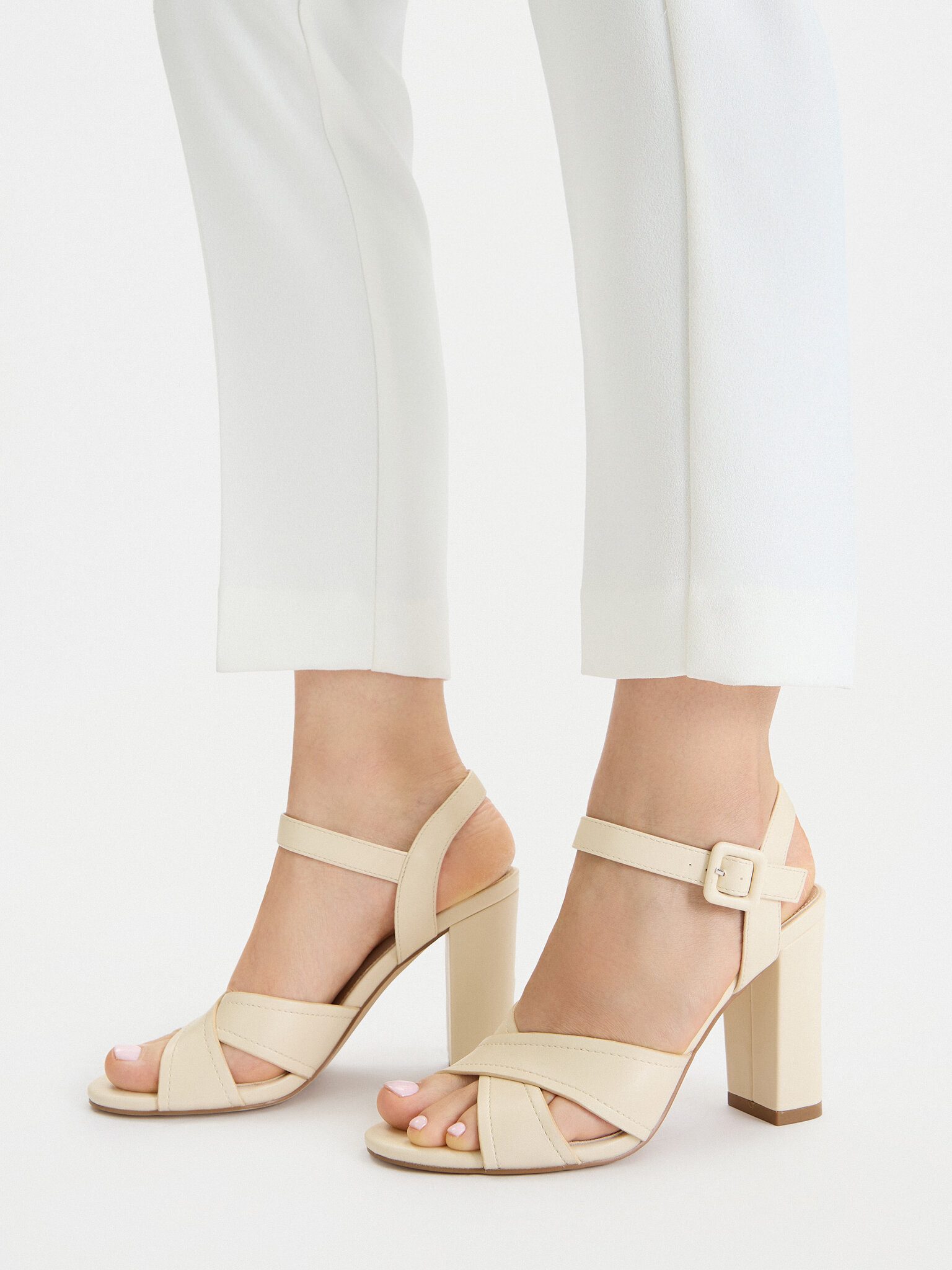 Jenny Jenny Women's Sandals Écru JENNY-CEO-O230725-3 Cream Sandale