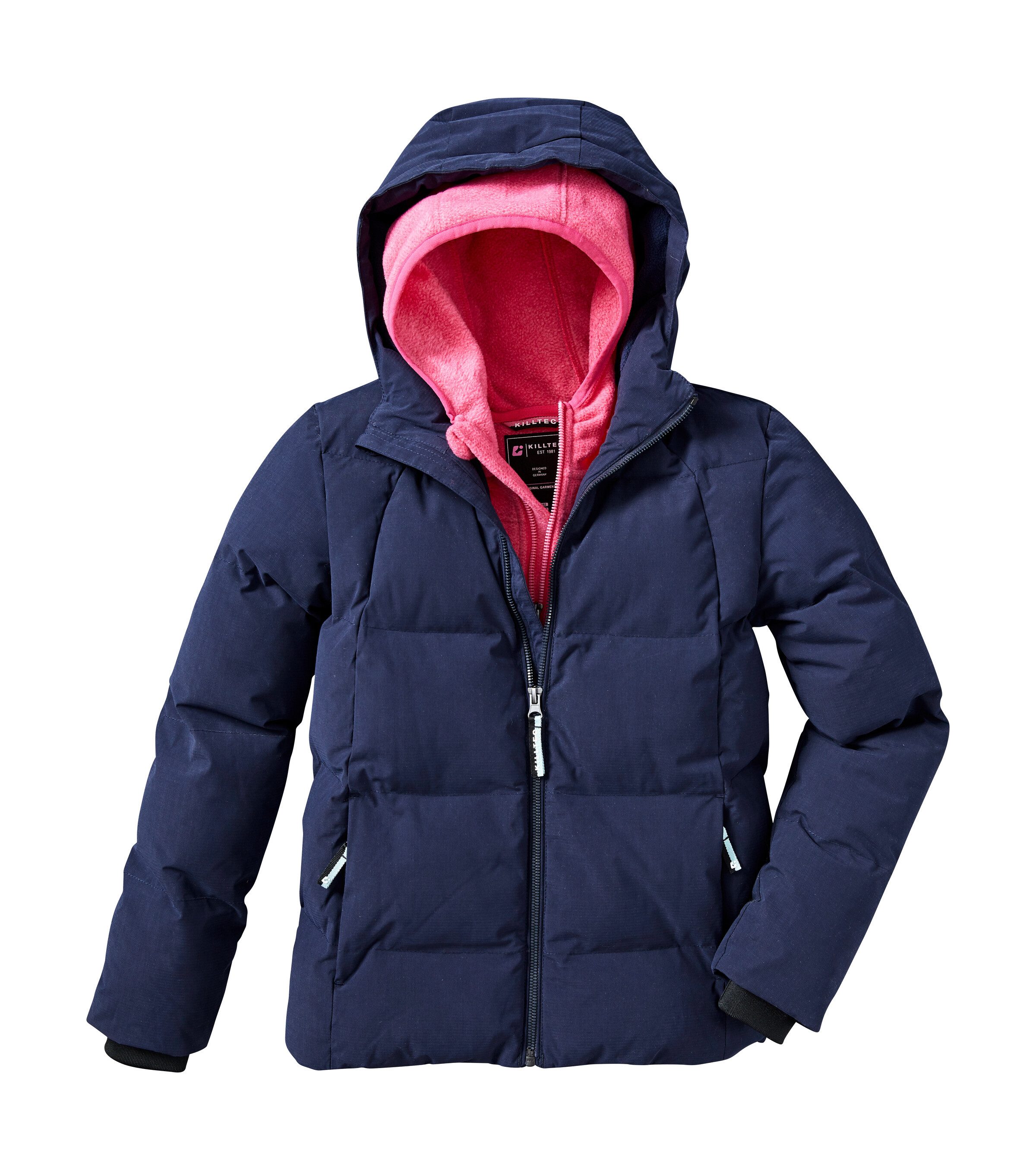 Killtec Steppjacke KOW 357 GRLS QLTD JCKT Wasserabweisende Mädchenjacke mit Kapuze, atmungsaktiv, warm