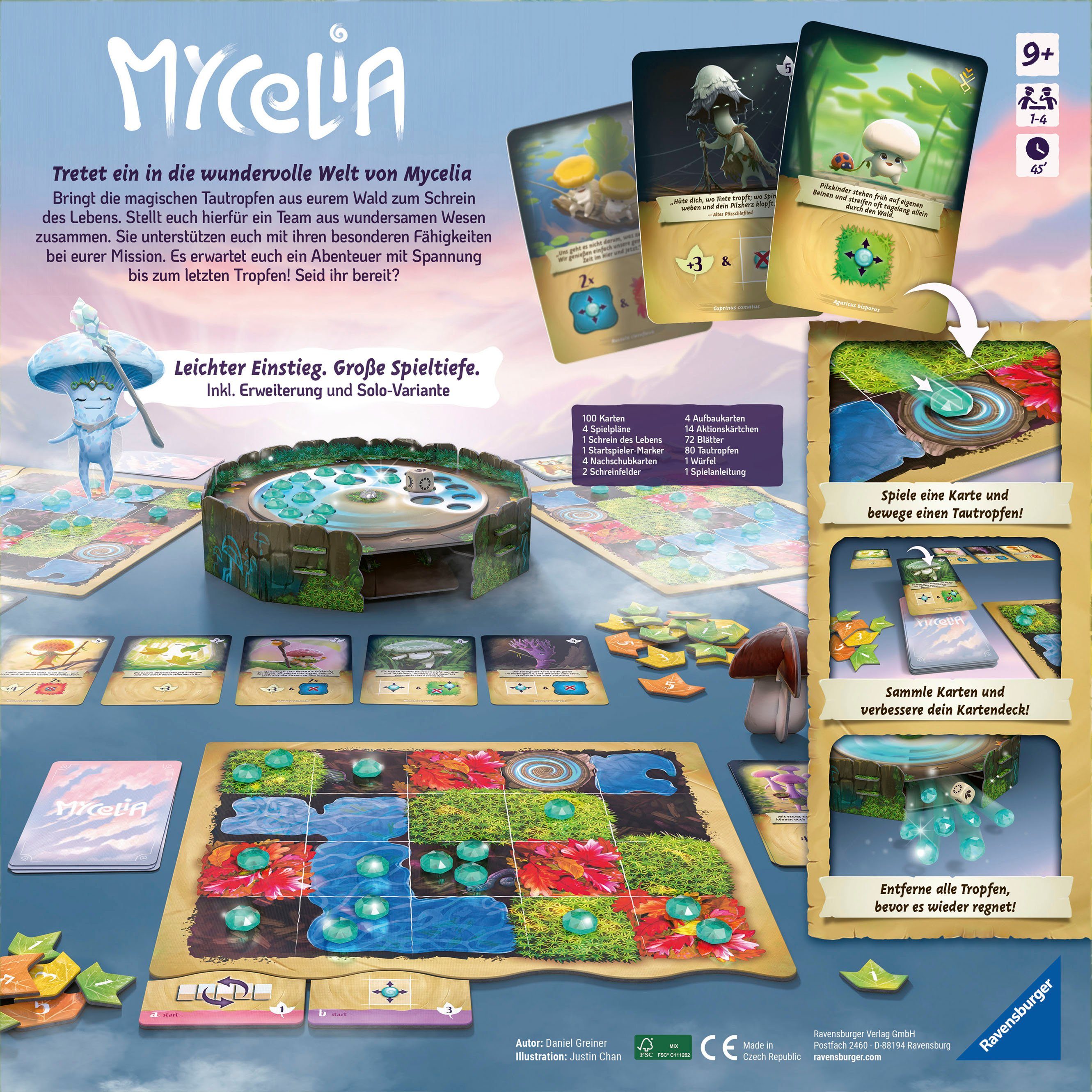 Ravensburger Spiel Mycelia, Made in Europe