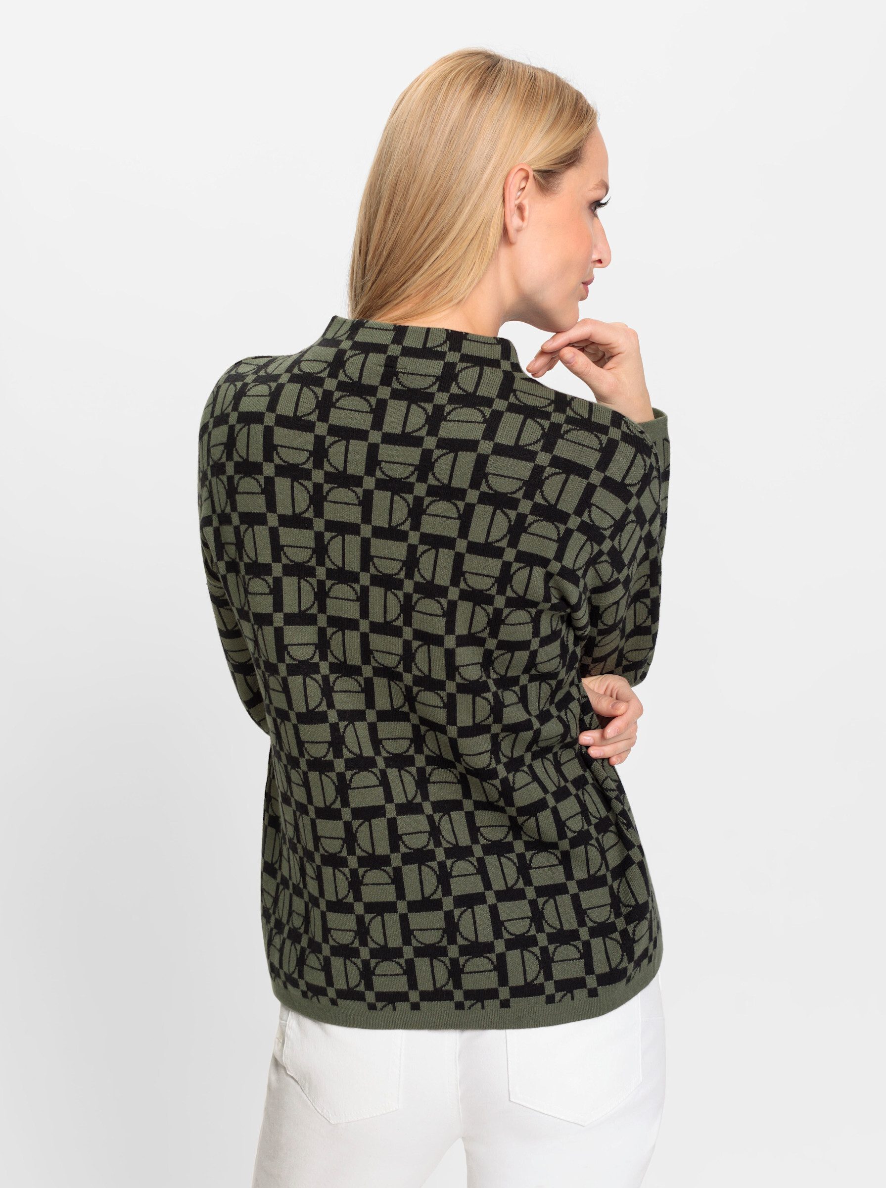 heine Strickpullover Jacquard-Pullover günstig online kaufen