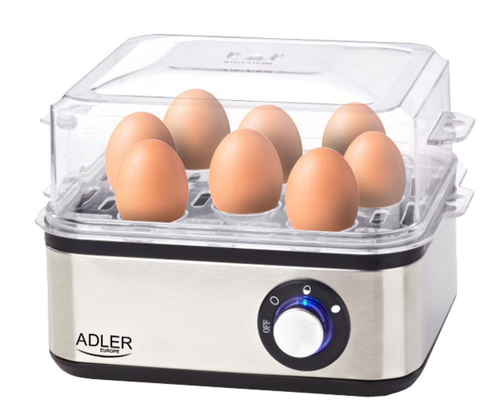 Adler Küchenorganizer-Set AD 4486 Eierkocher für 8 Eier