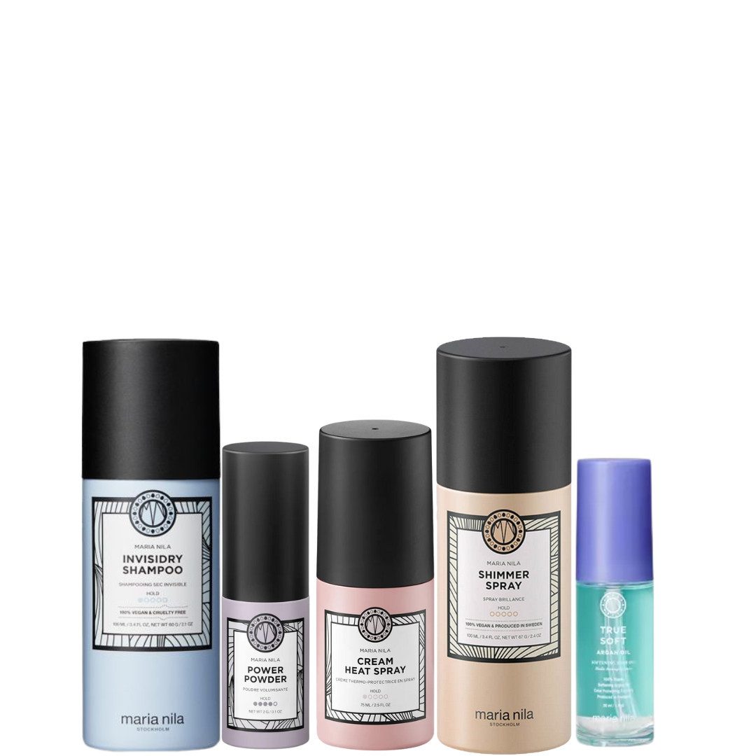 Maria Nila Haarpflege-Set Styling Essentials Reiseset, 5-tlg.