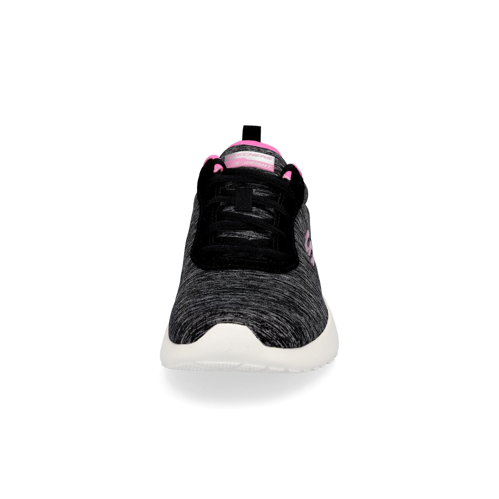 Damen Skechers pink schwarz Skechers Paradise Sneaker Sneaker black/hot Waves pink
