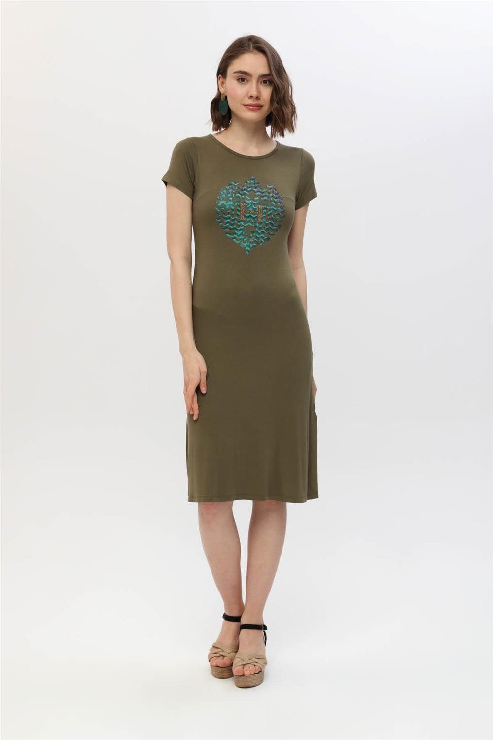 Midikleid Stein Kleid