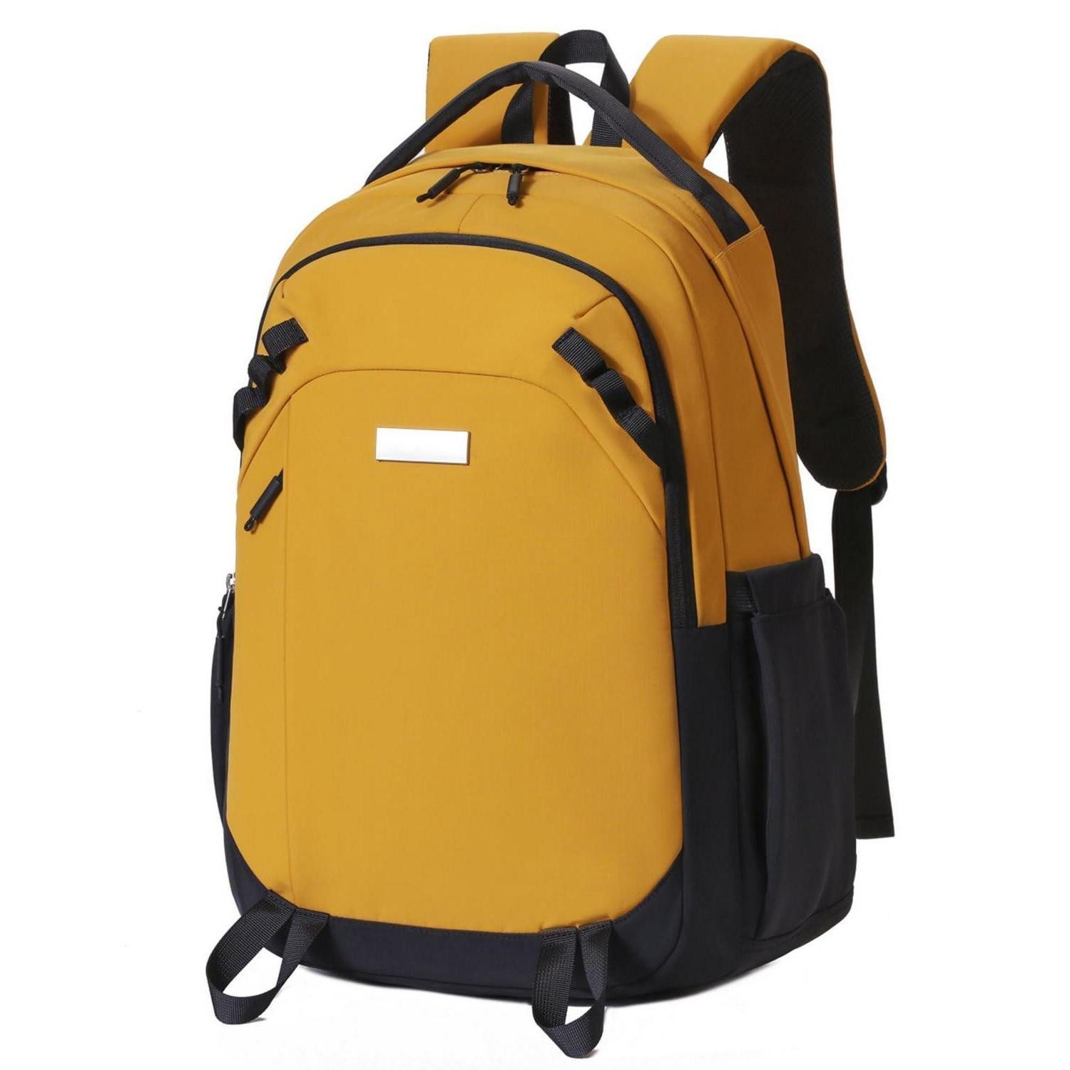 LuxusKollektion Schulrucksack Rucksack Aesthetic Laptop 15,6" Gelb
