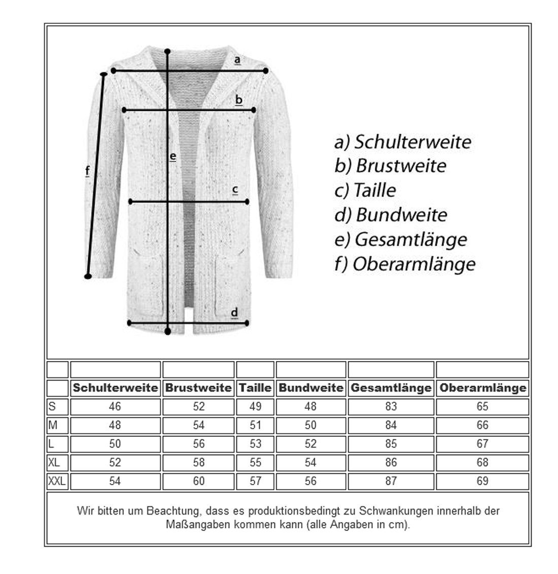 CARISMA Cardigan Herren leichte Herren Feinstrick Weste Strickjacke lange Passform 7717 in Unifarbe