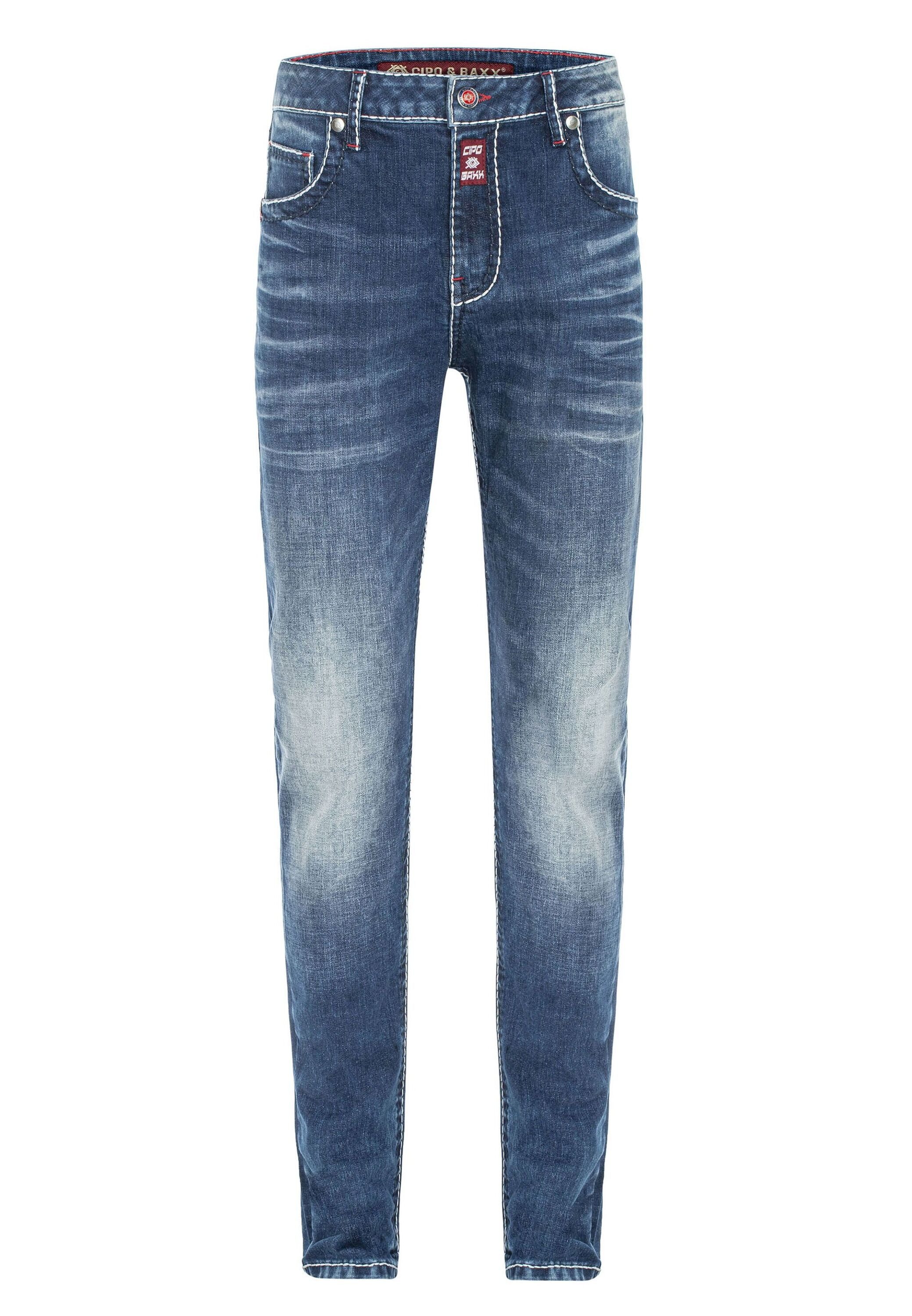 Cipo & Baxx 5-Pocket-Jeans Jeans im klassischen 5-Pocket-Style, CD704 – Bild 2 von 5