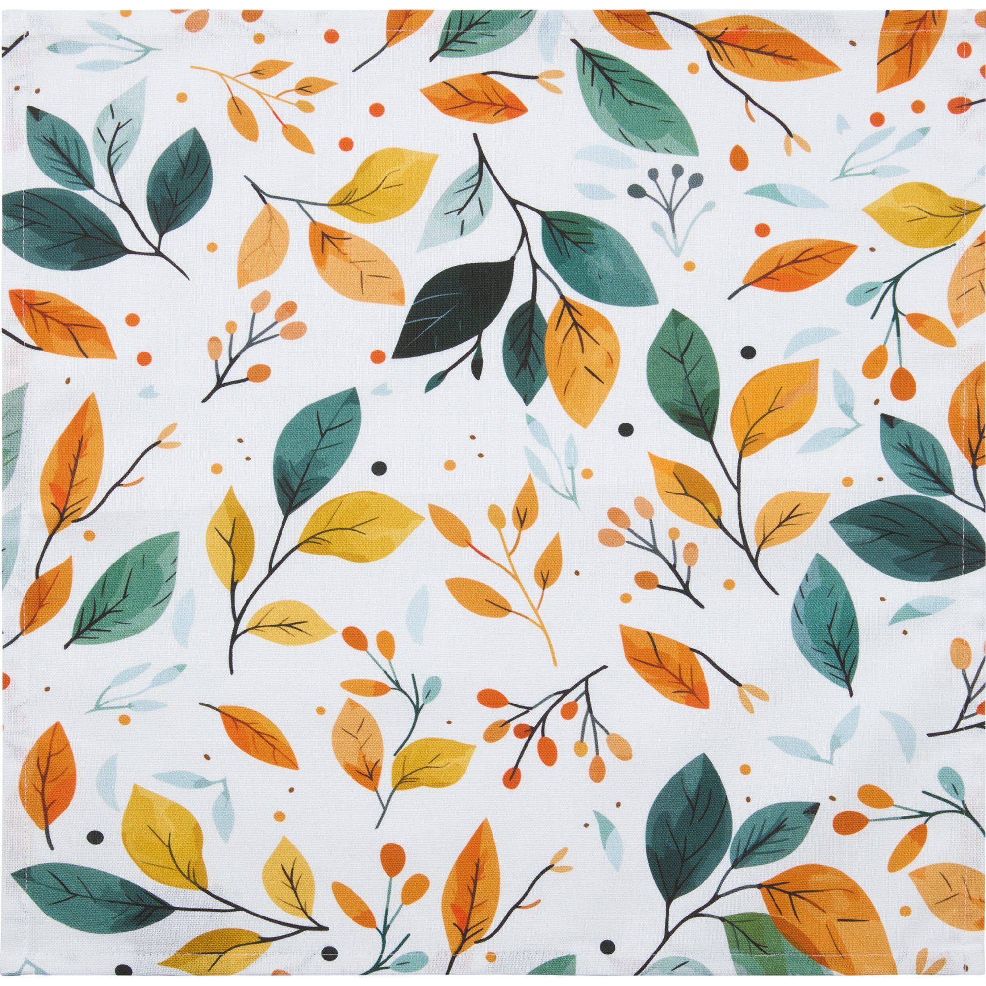 REDBEST Stoffserviette Serviette 6er-Pack, Baumwolle Blatt